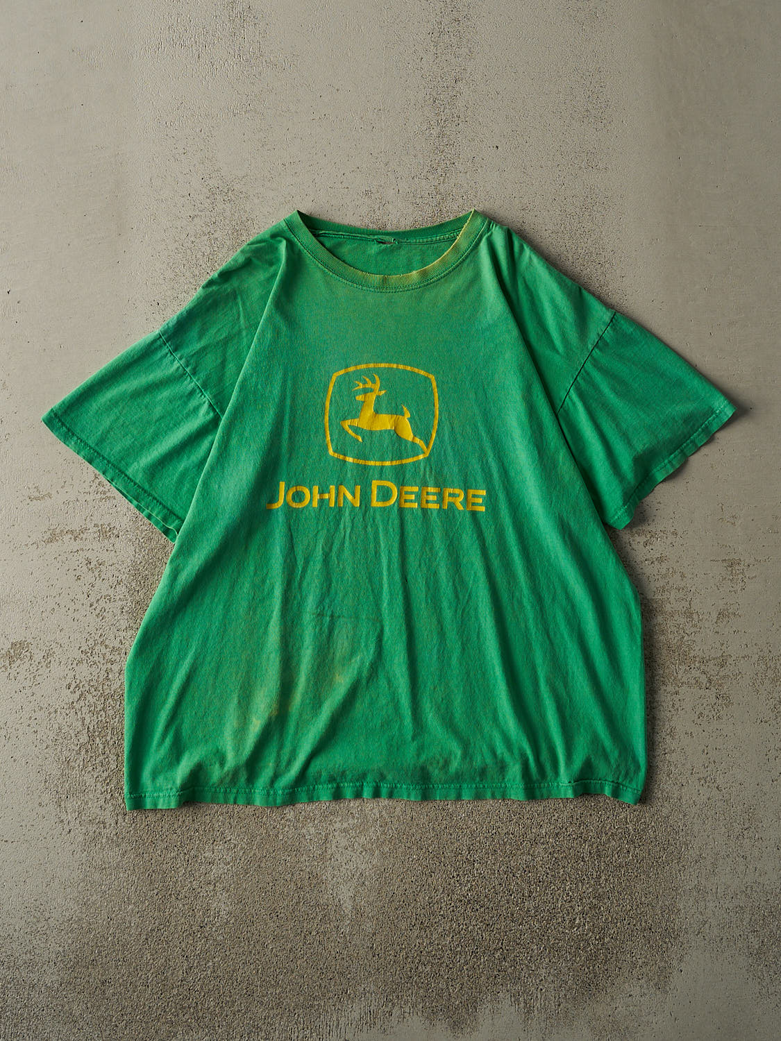 Vintage 90s Faded Green John Deere Tee (L/XL)