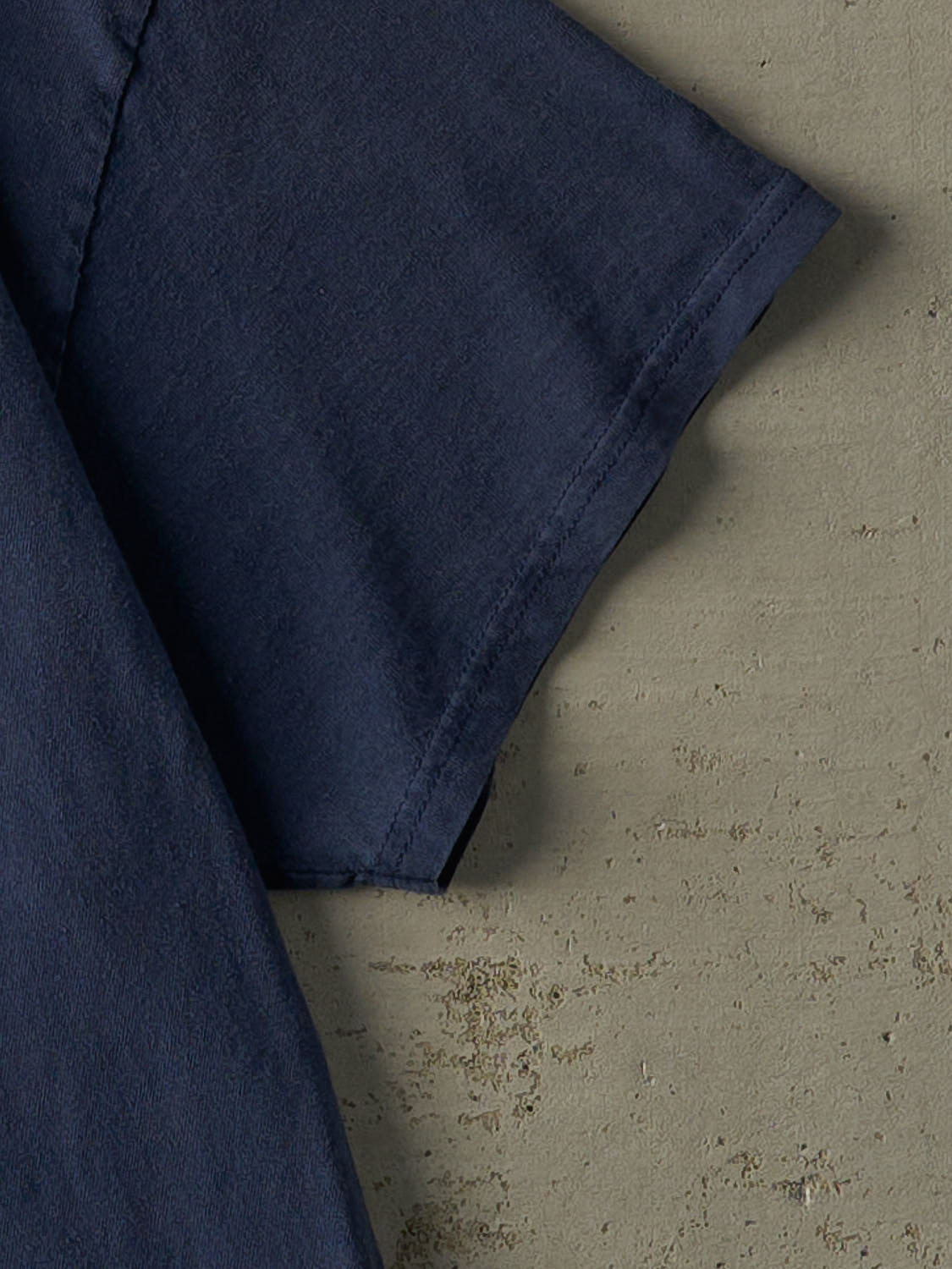 Vintage 90s Navy Blue Blank Pocket Tee (XL)