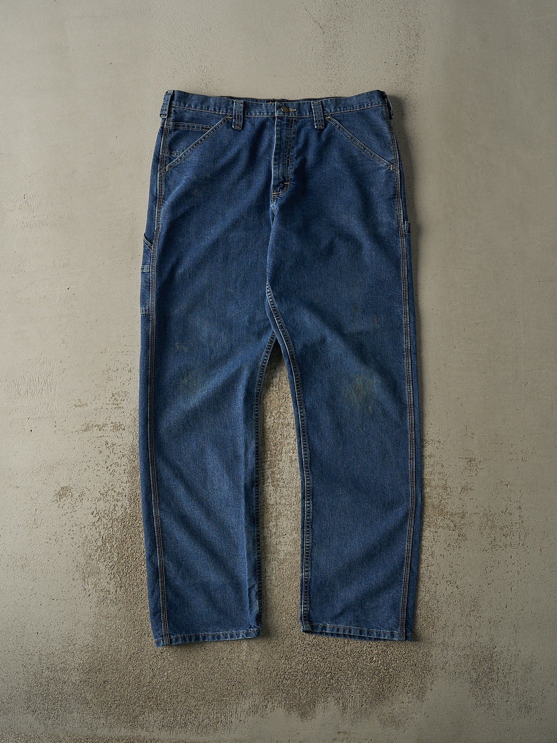 Vintage 90s Dark Wash Lee Carpenter Jeans (37x35)