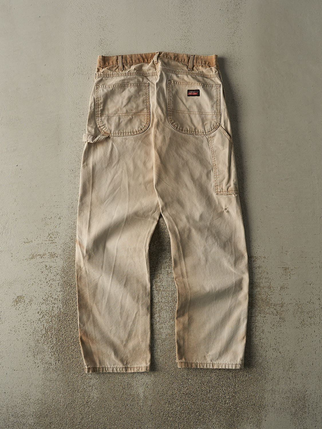 Vintage Y2K Beige Dickies Carpenter Pants (31.5x31.5)
