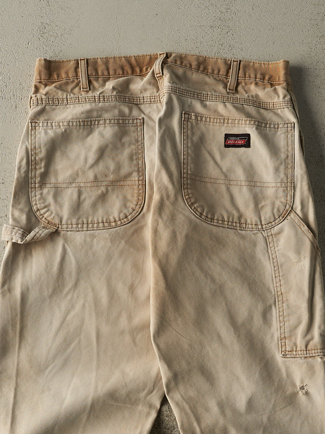 Vintage Y2K Beige Dickies Carpenter Pants (31.5x31.5)
