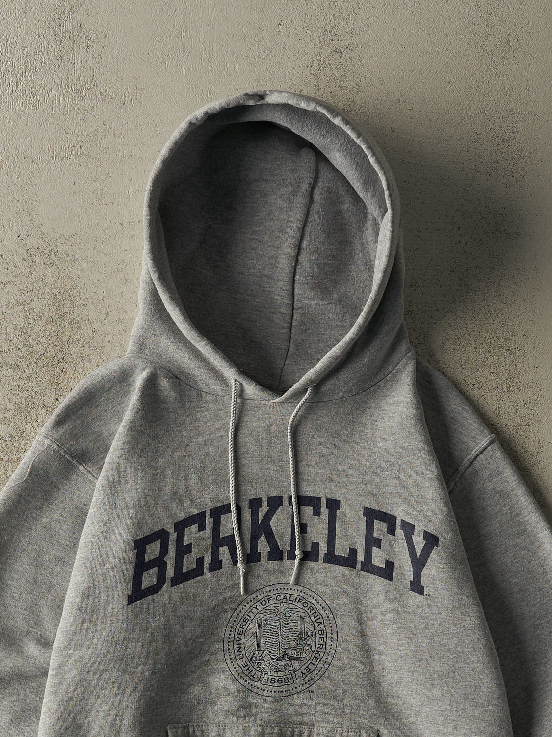 Vintage 90s Grey University of California Berkeley Champion Hoodie (S/M)