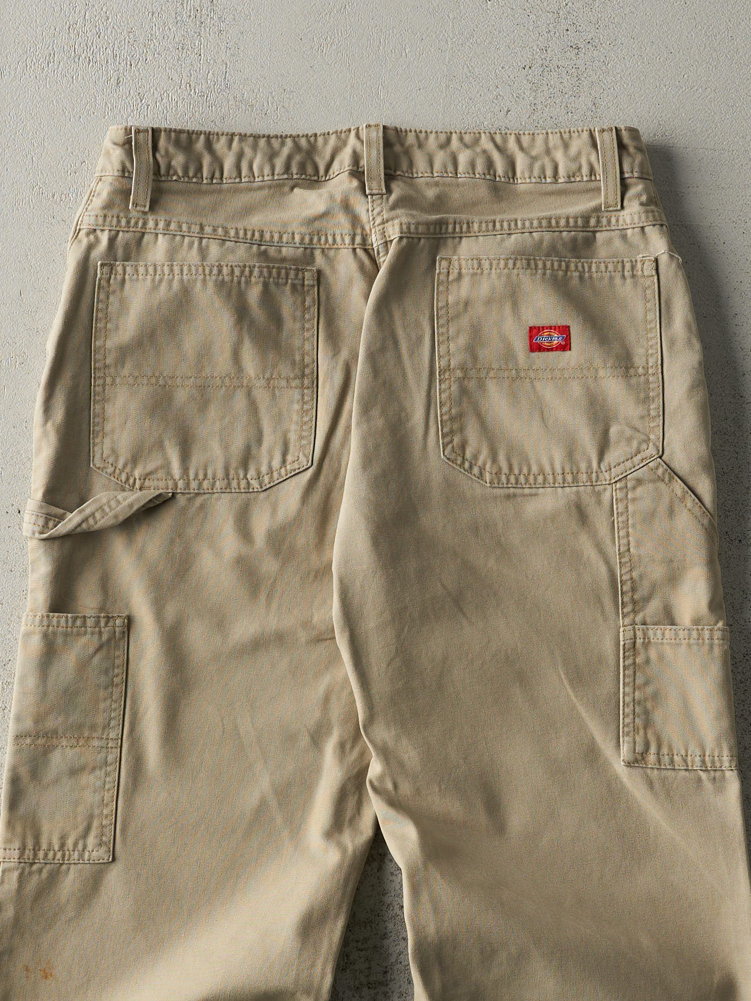 Vintage 90s Beige Dickies Carpenter Pants (30x30.5)