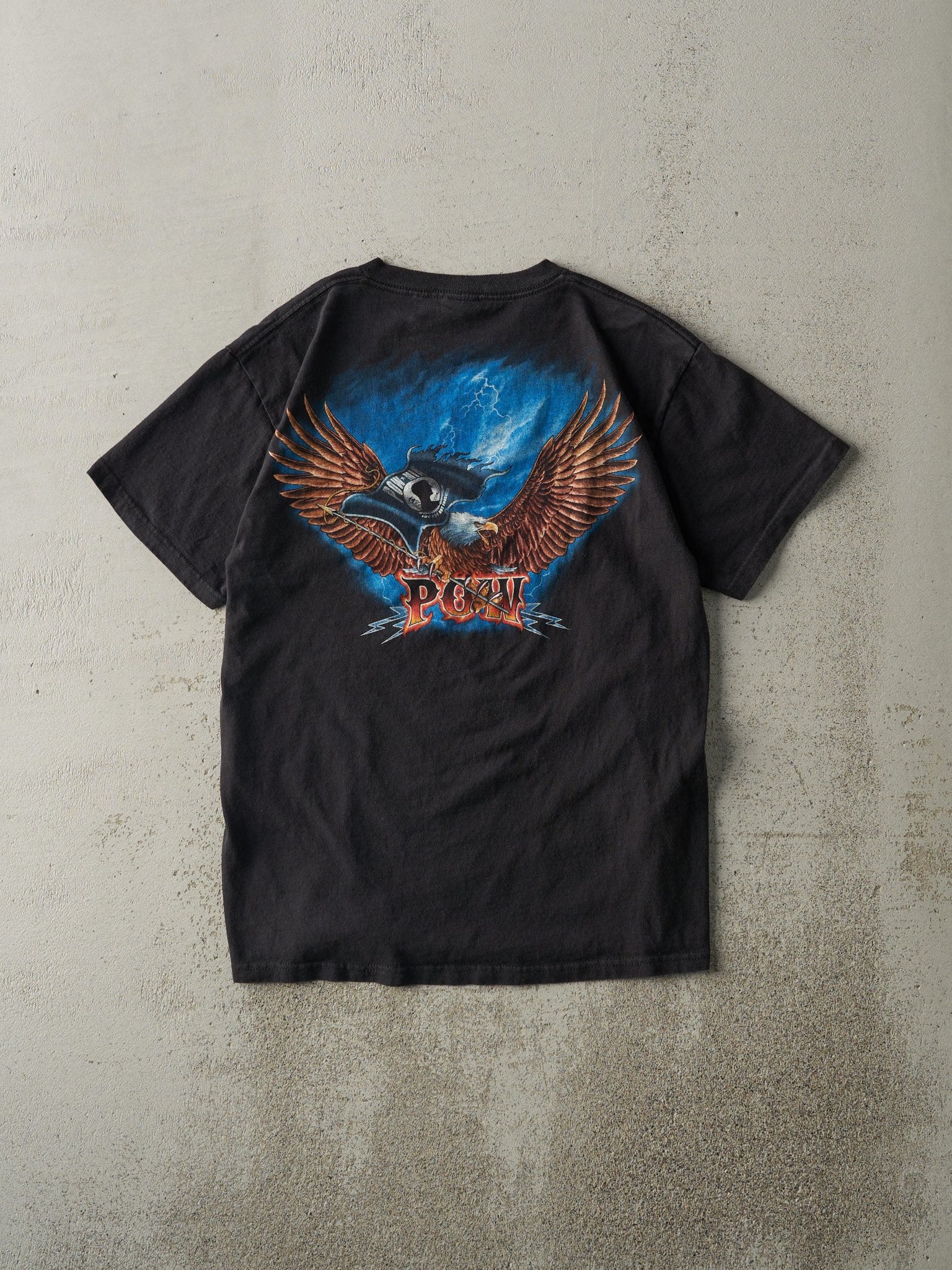 Vintage 09' Black Pow Mia TNT Wall Run Tee (S/M)