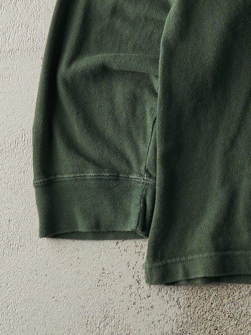 Vintage Y2K Green Bum Equipment Thermal Long Sleeve (L)