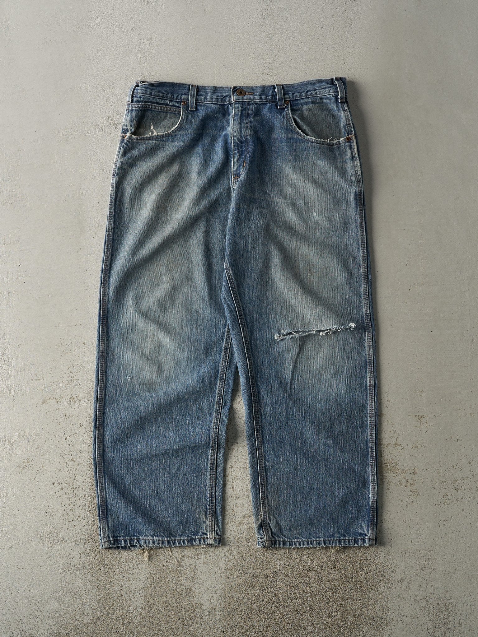 Vintage Y2K Mid Wash Carhartt Jeans (38x29.5)