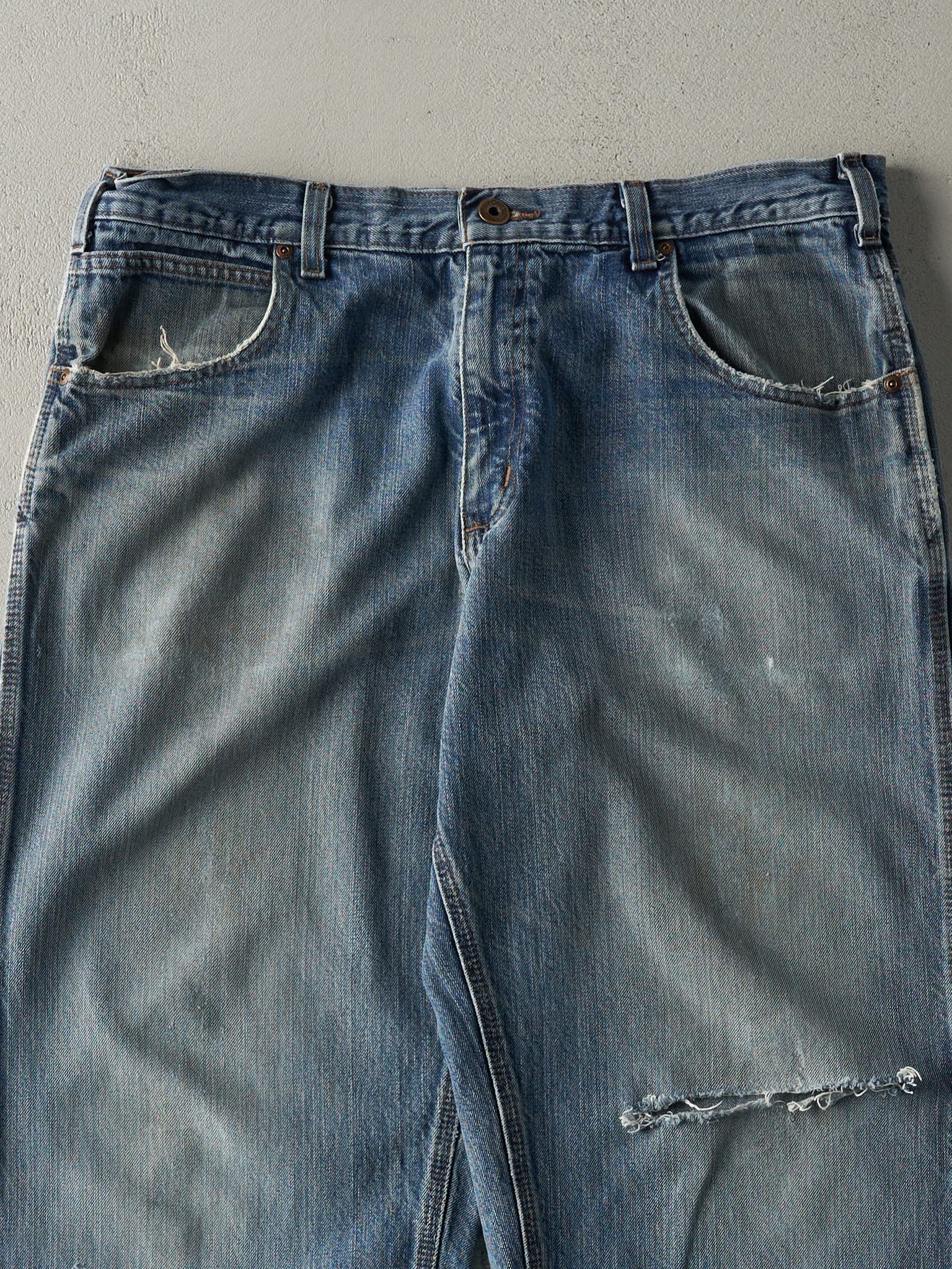 Vintage Y2K Mid Wash Carhartt Jeans (38x29.5)