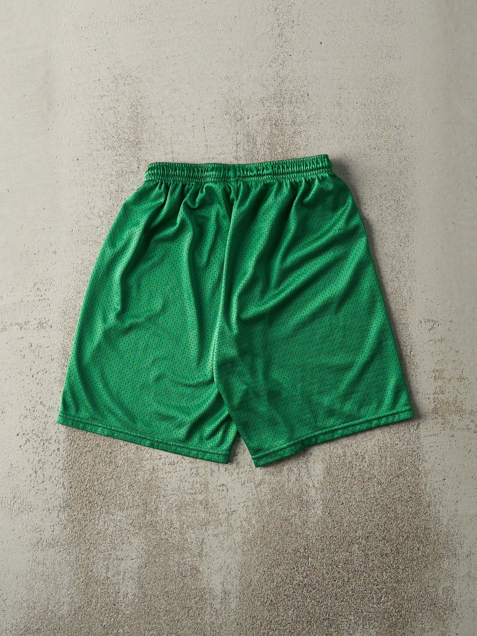 Vintage Y2K Green Nike Basketball Shorts (25x9)