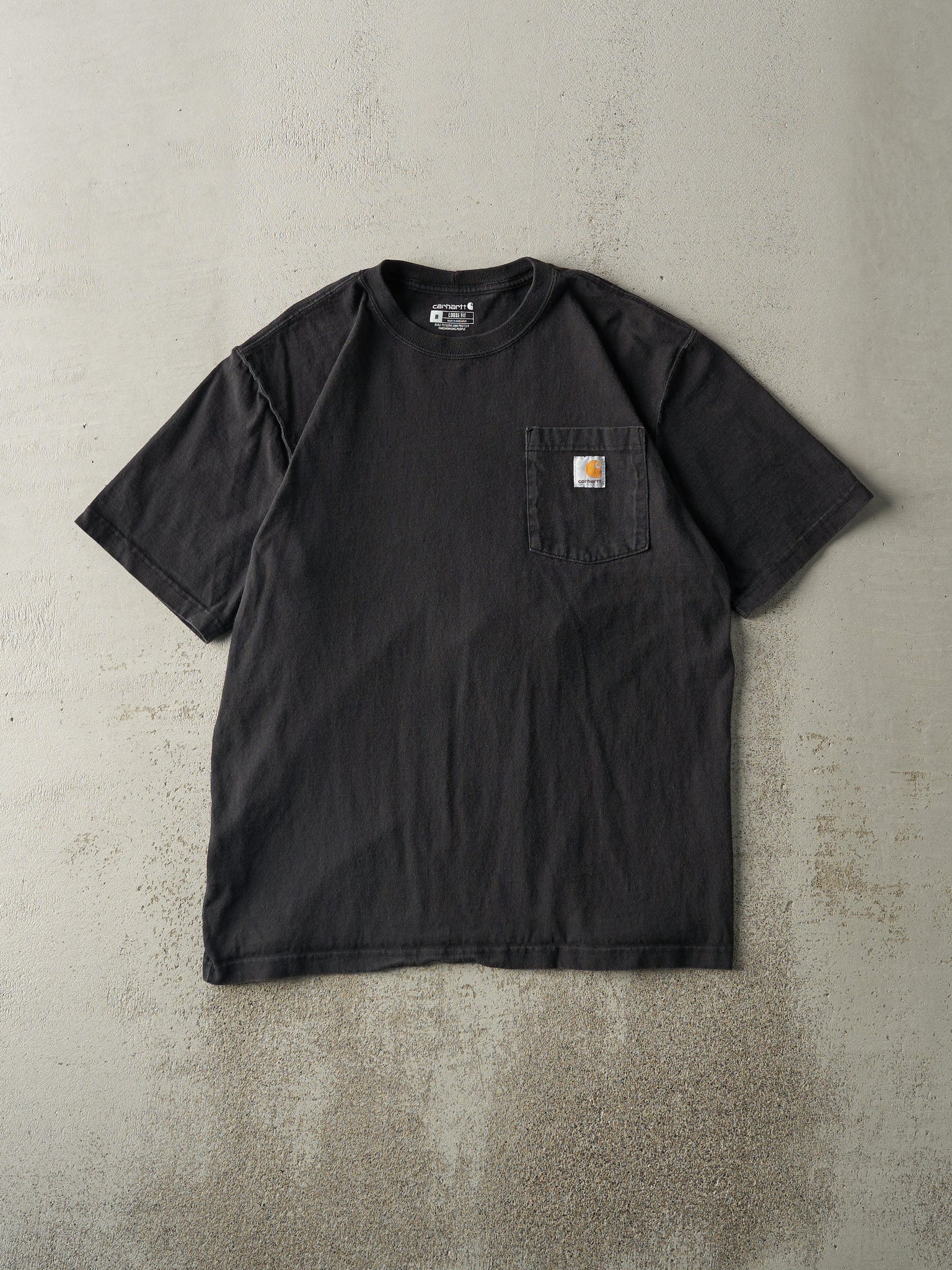 Vintage Y2K Black Carhartt Pocket Tee (M)