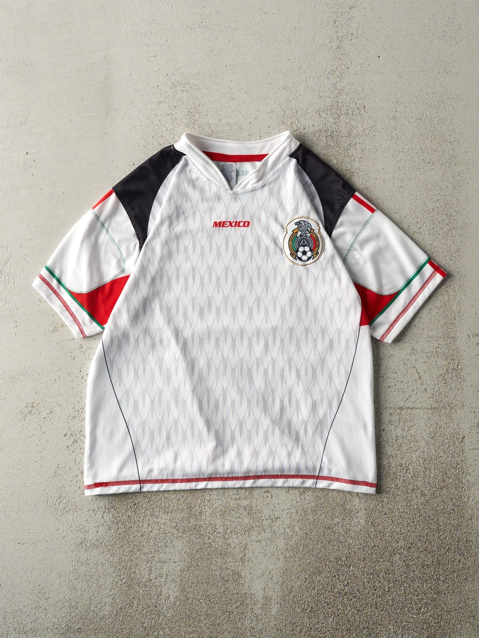 Vintage Y2K White Mexico Soccer Jersey (S)