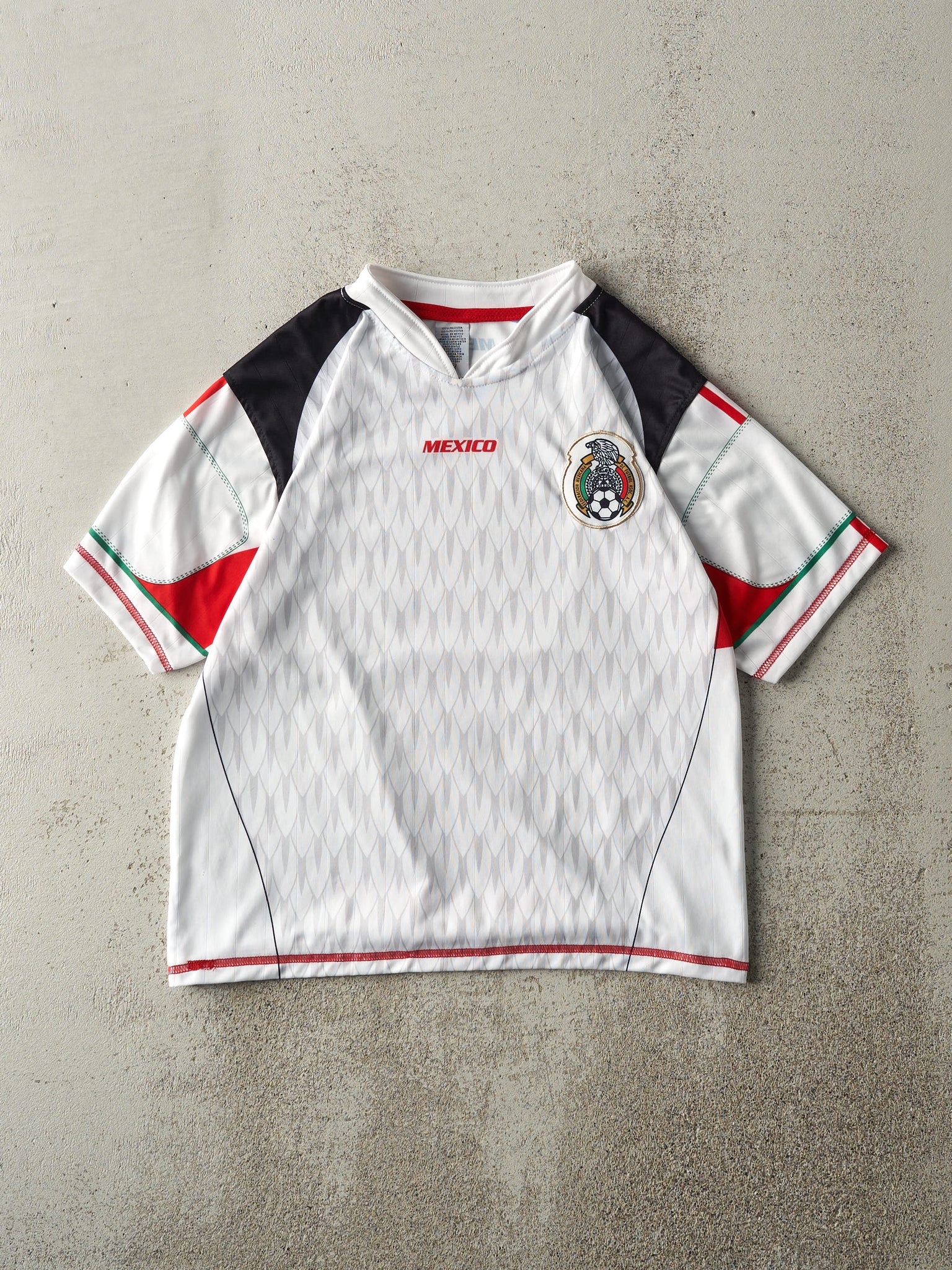 Vintage Y2K White Mexico Soccer Jersey (S)