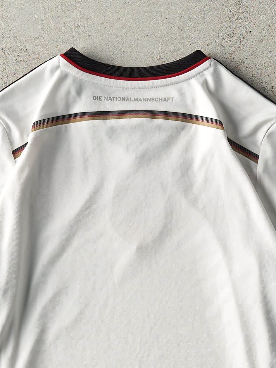 14' White Germany Fifa Adidas Soccer Jersey (S)