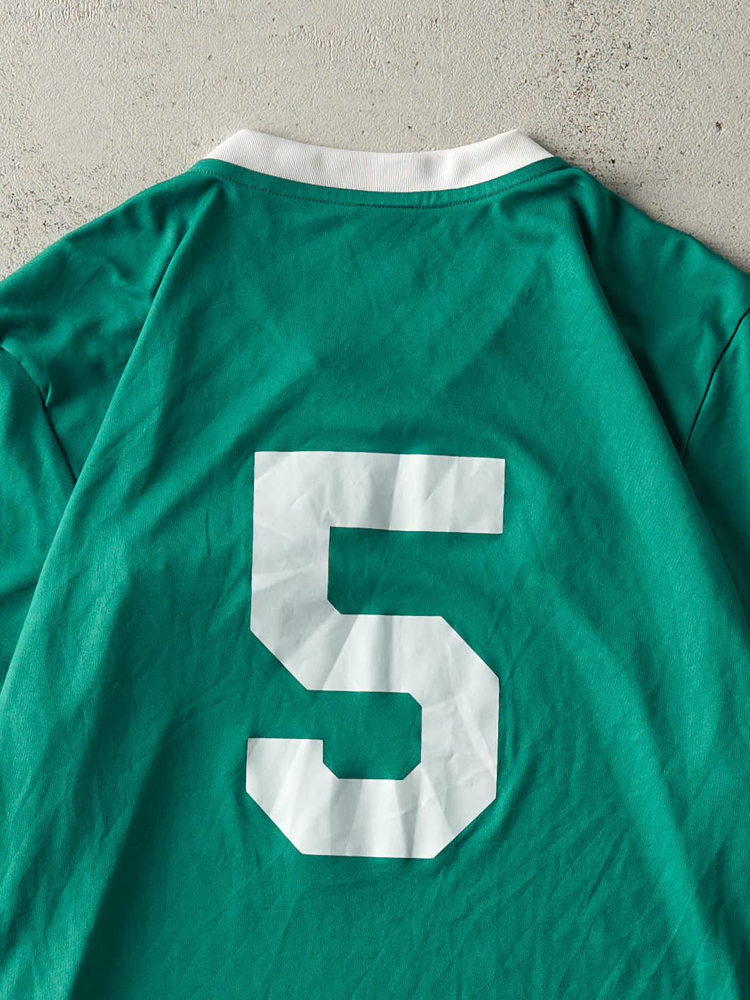 Vintage Y2K Green Adidas Black Sheep Soccer Jersey (M)