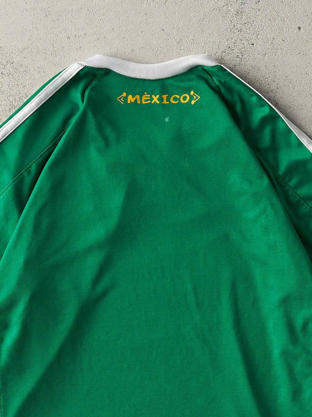 Vintage Y2K Green Mexico Soccer Jersey (S/M)