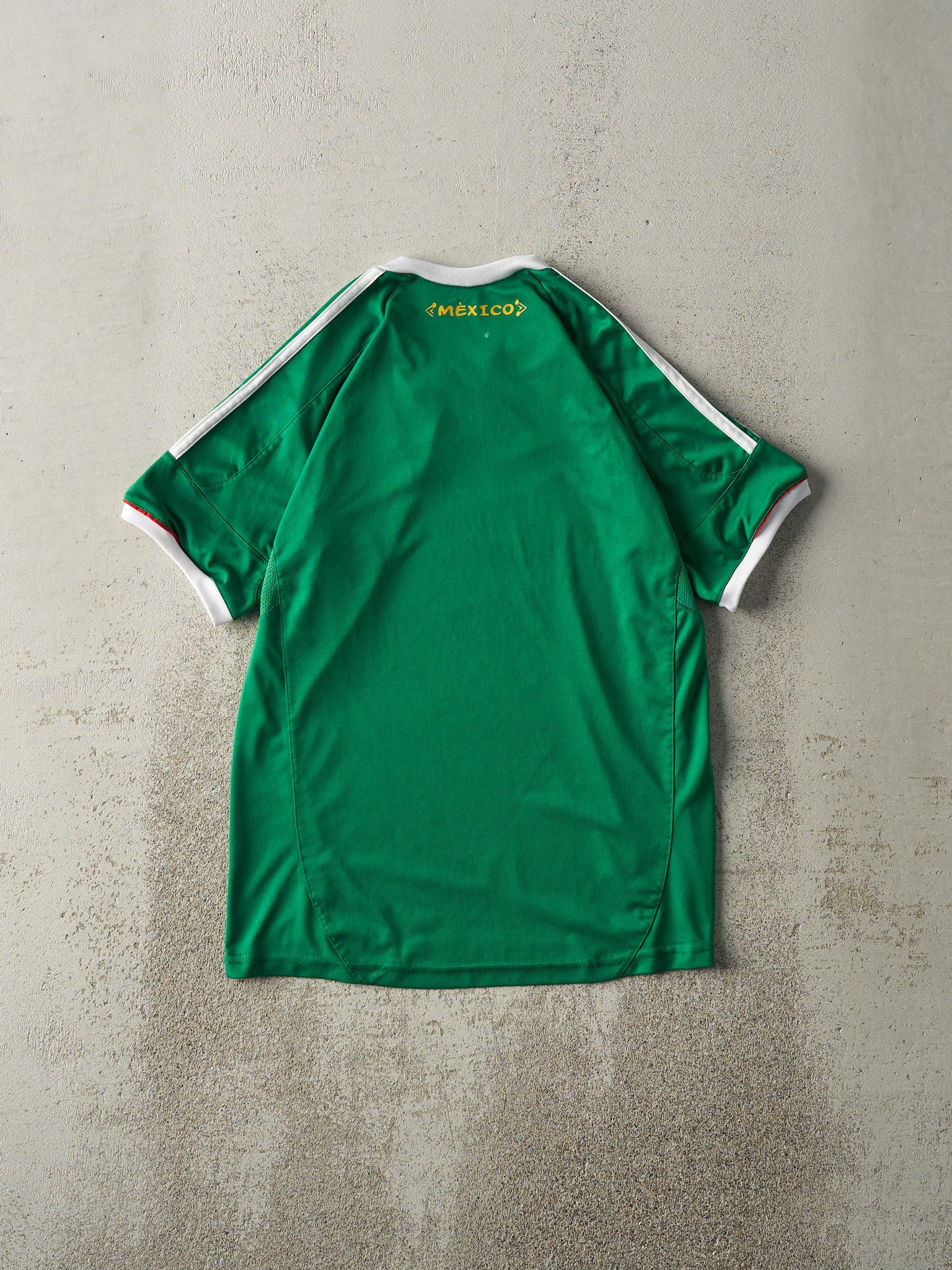 Vintage Y2K Green Mexico Soccer Jersey (S/M)