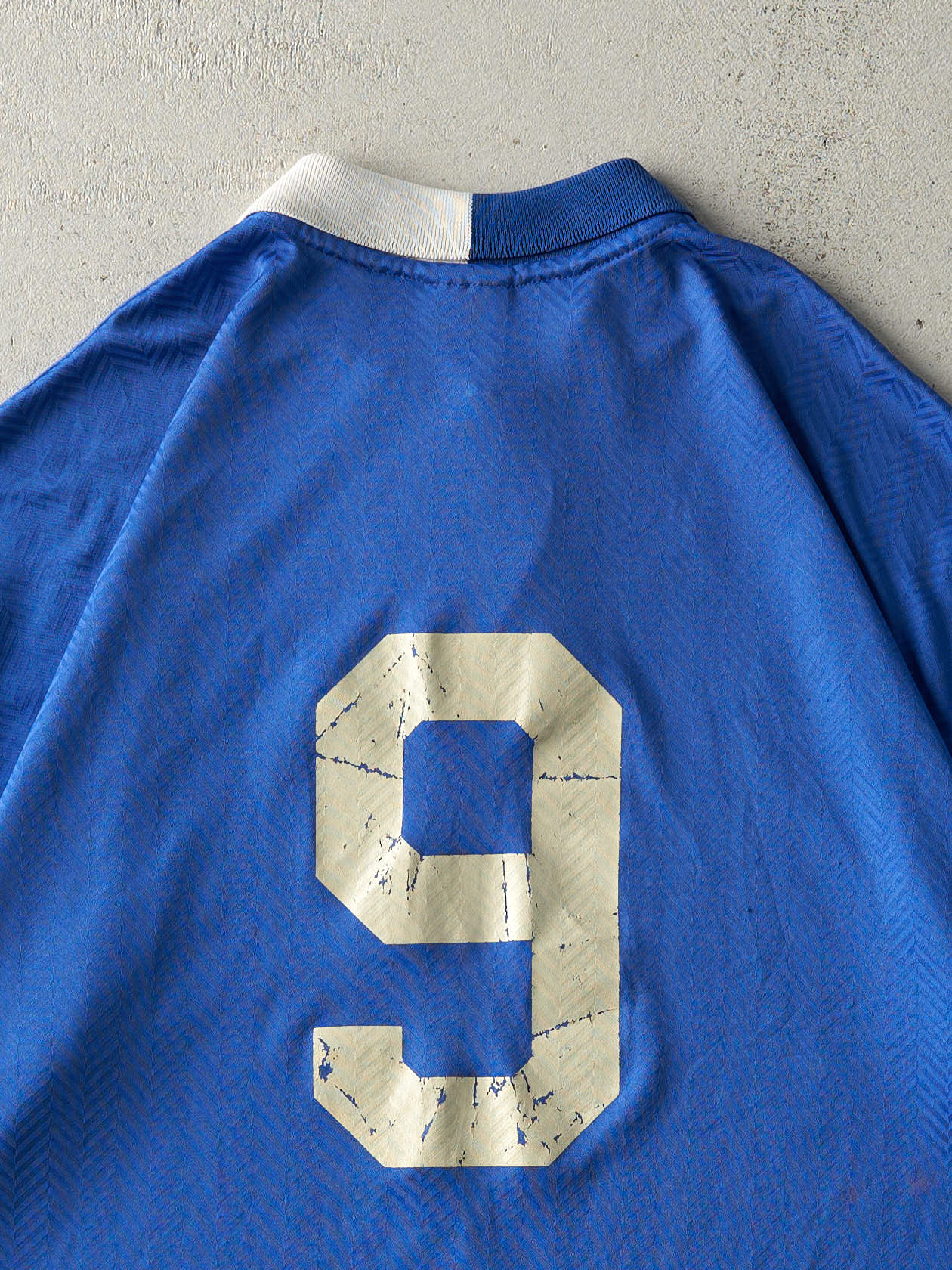 Vintage 90s Blue & White Labatt Blue Umbro Soccer Jersey (XL)