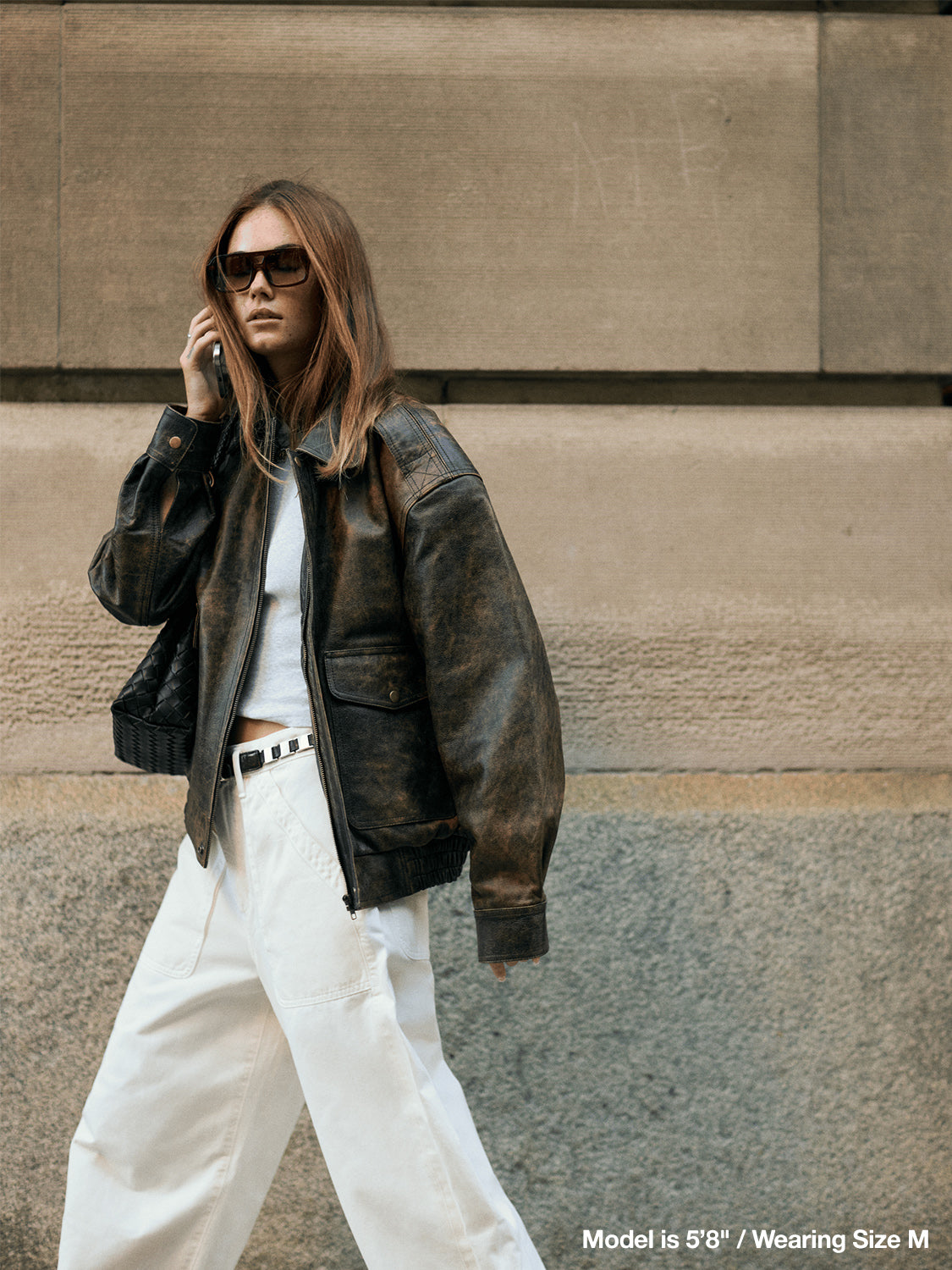 The Aviator Jacket - Brown