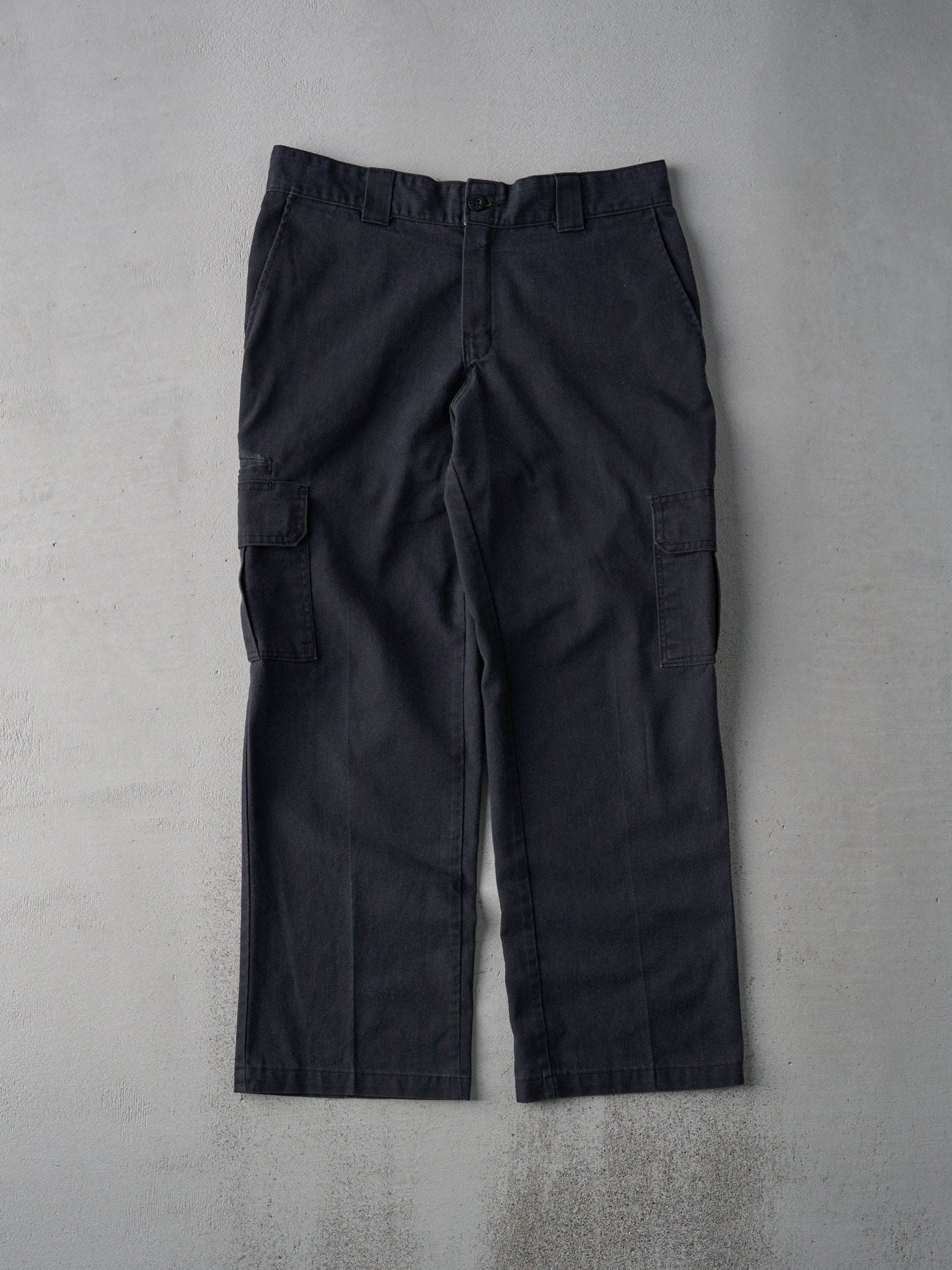 Vintage 90s Rare Black Dickies Classic Work Pants (34x28)