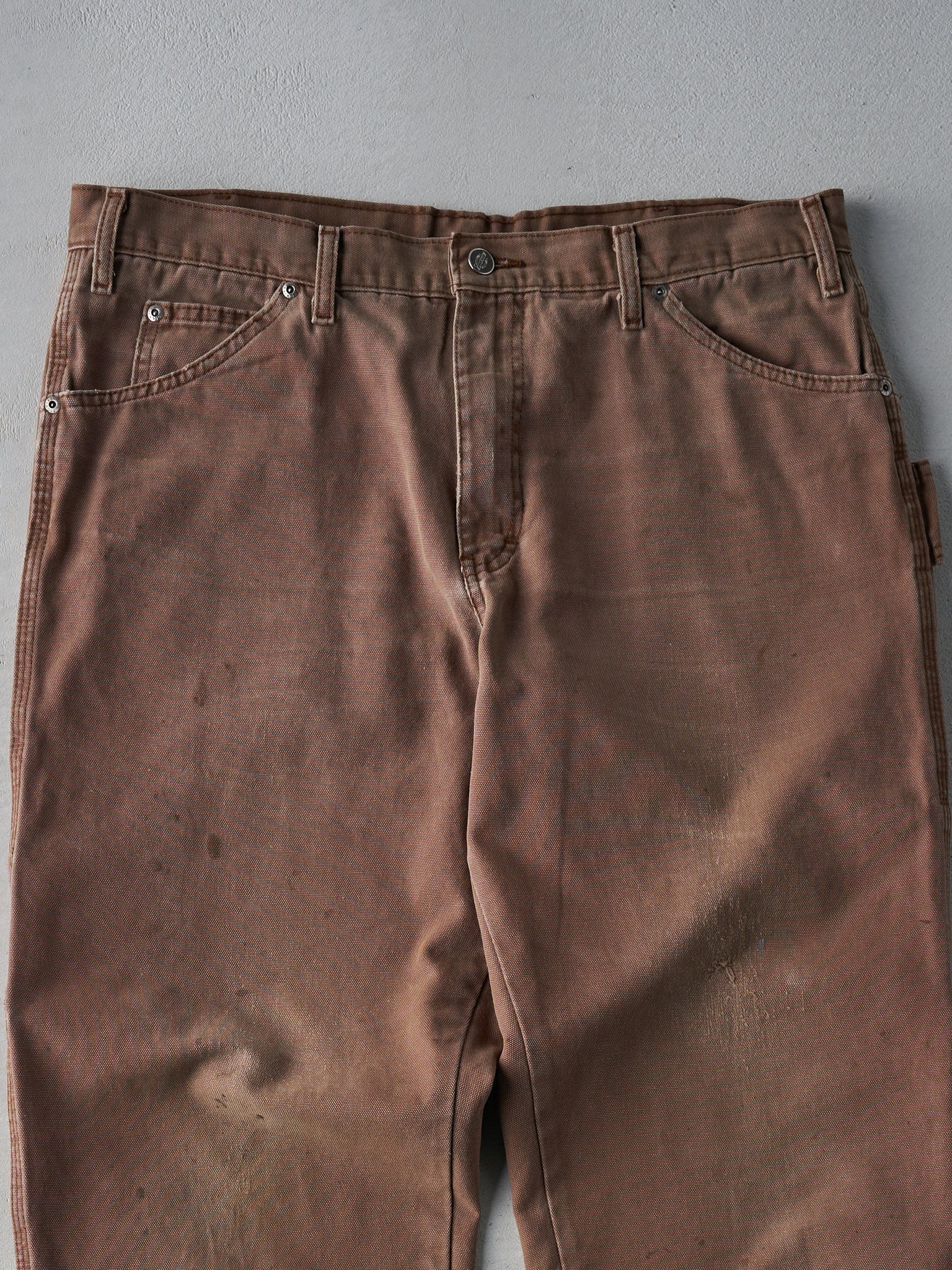 Vintage 90s Chocolate Brown Dickies Carpenter Pants (36x29)