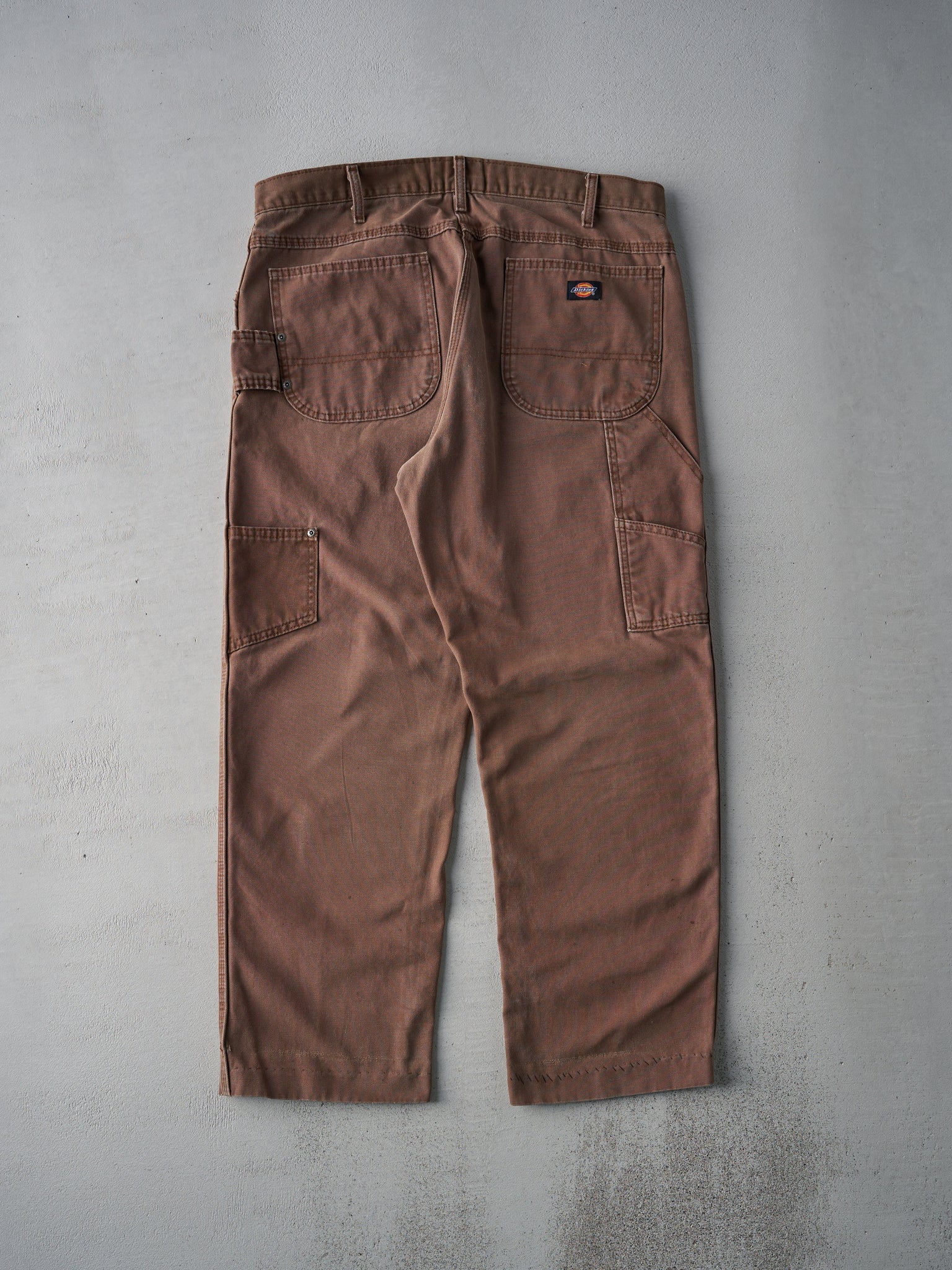 Vintage 90s Chocolate Brown Dickies Carpenter Pants (36x29)