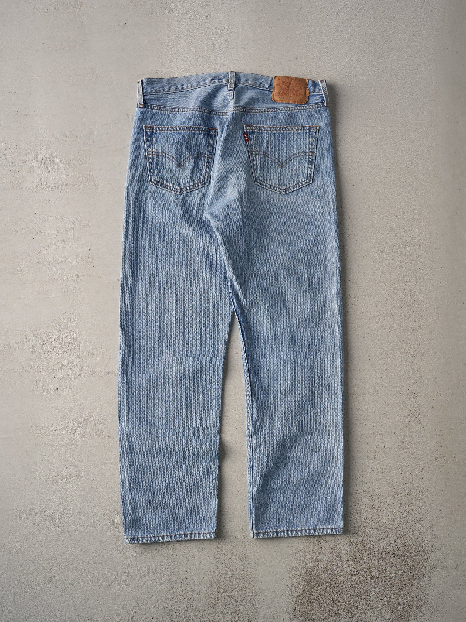 Vintage 90s Light Wash Levi's 501 Jeans (32x29)