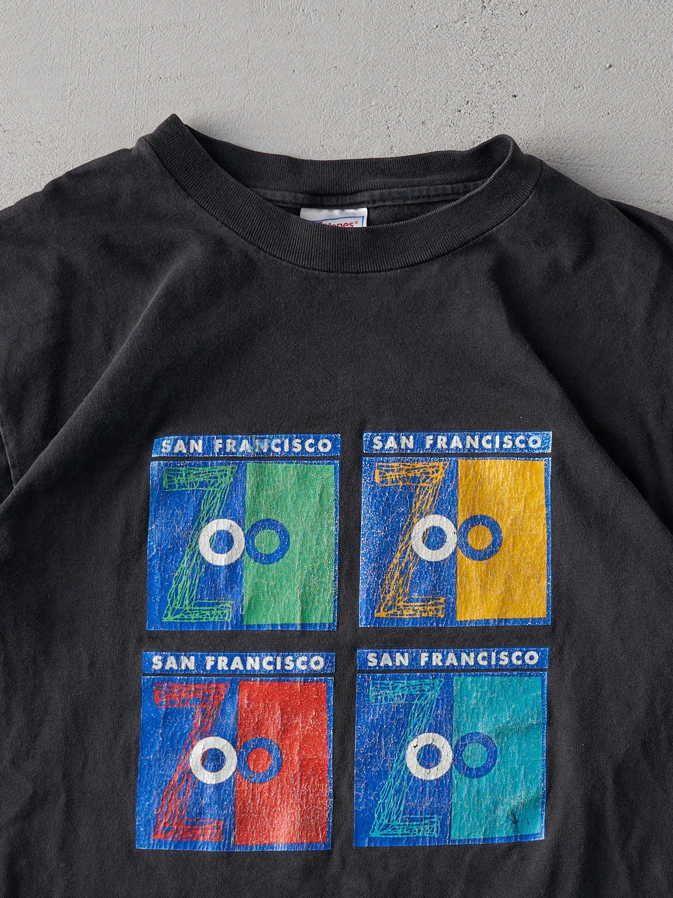 Vintage 90s Black San Francisco Zoo Tee (S)
