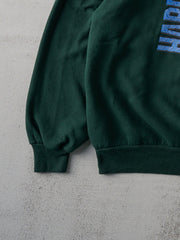 Vintage 90s Forest Green Hardcore Football Boxy Crewneck (XXL)