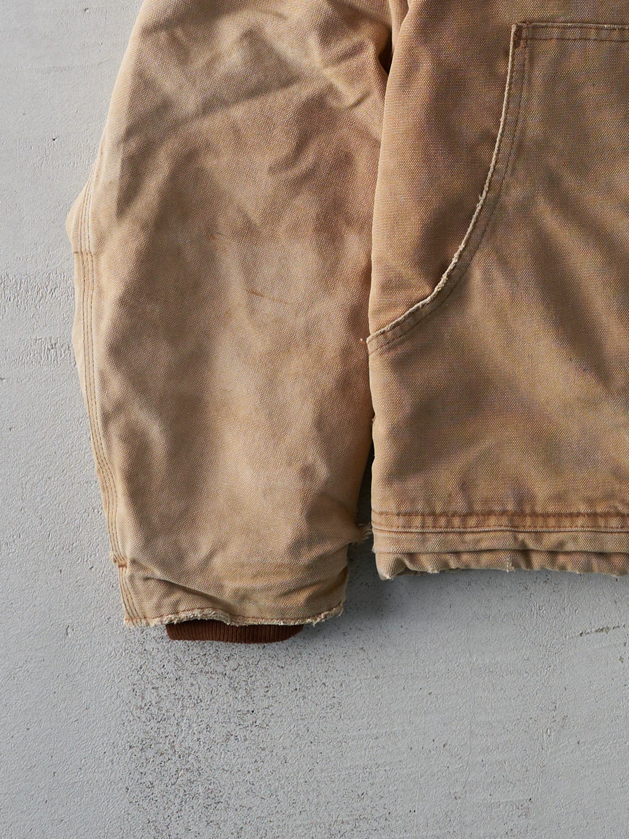 Vintage 90s Khaki L Pocket Carhartt Workwear Jacket (S)