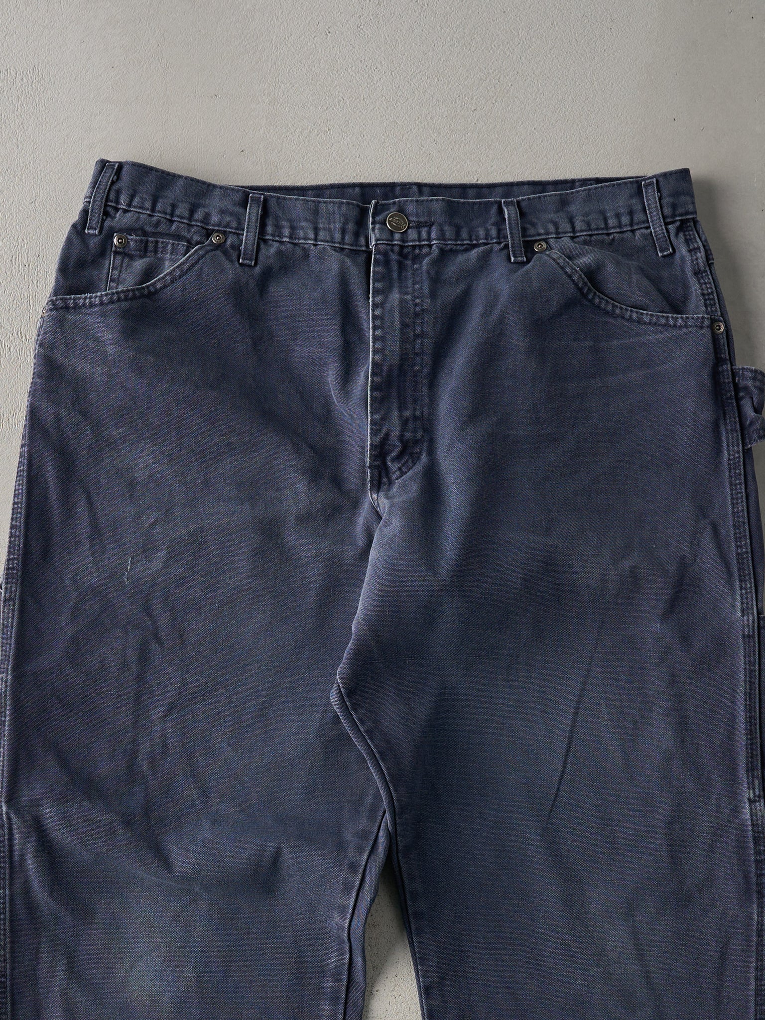 Vintage 90s Faded Navy Dickies Carpenter Pants (36x30)