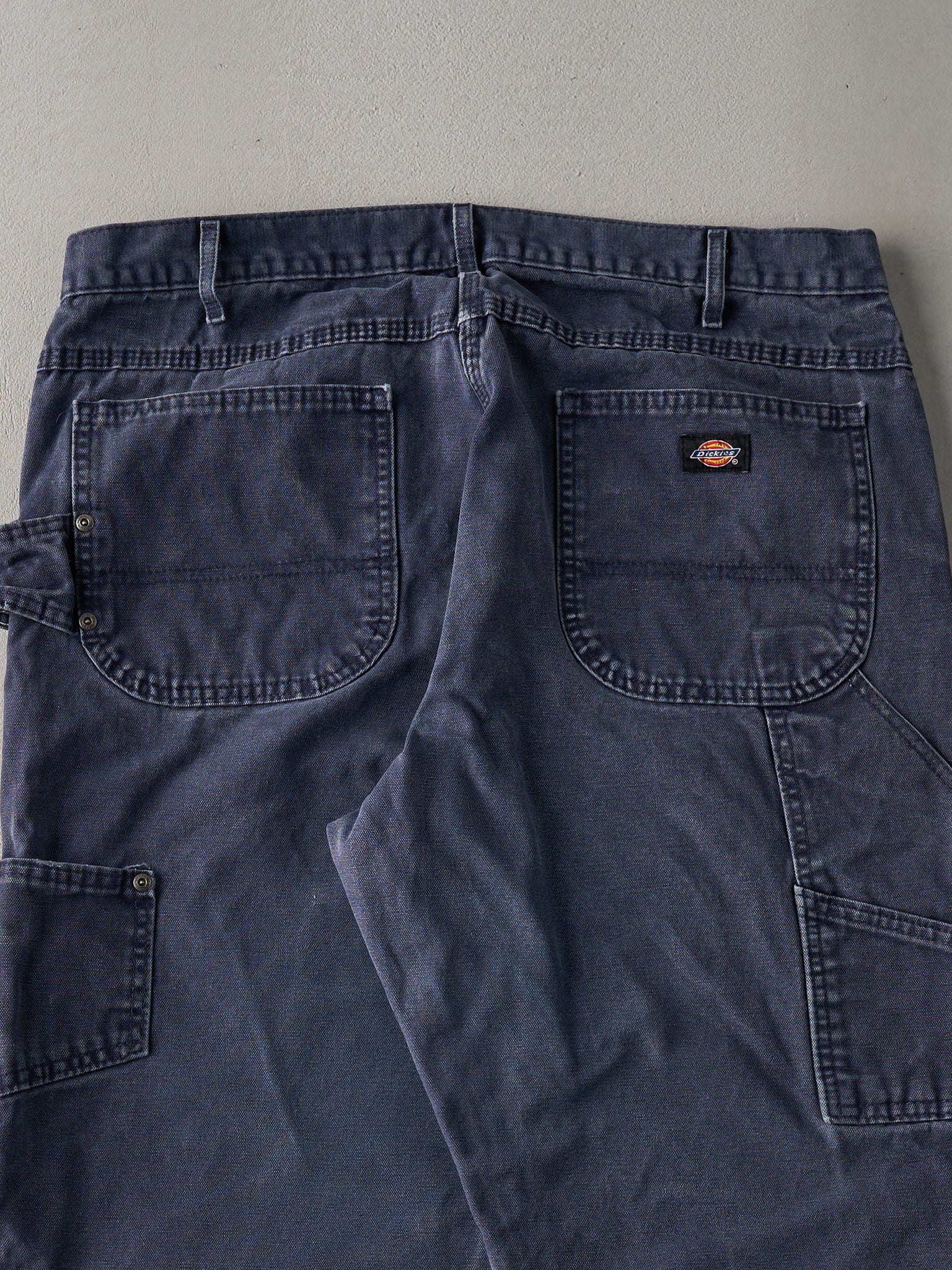 Vintage 90s Faded Navy Dickies Carpenter Pants (36x30)