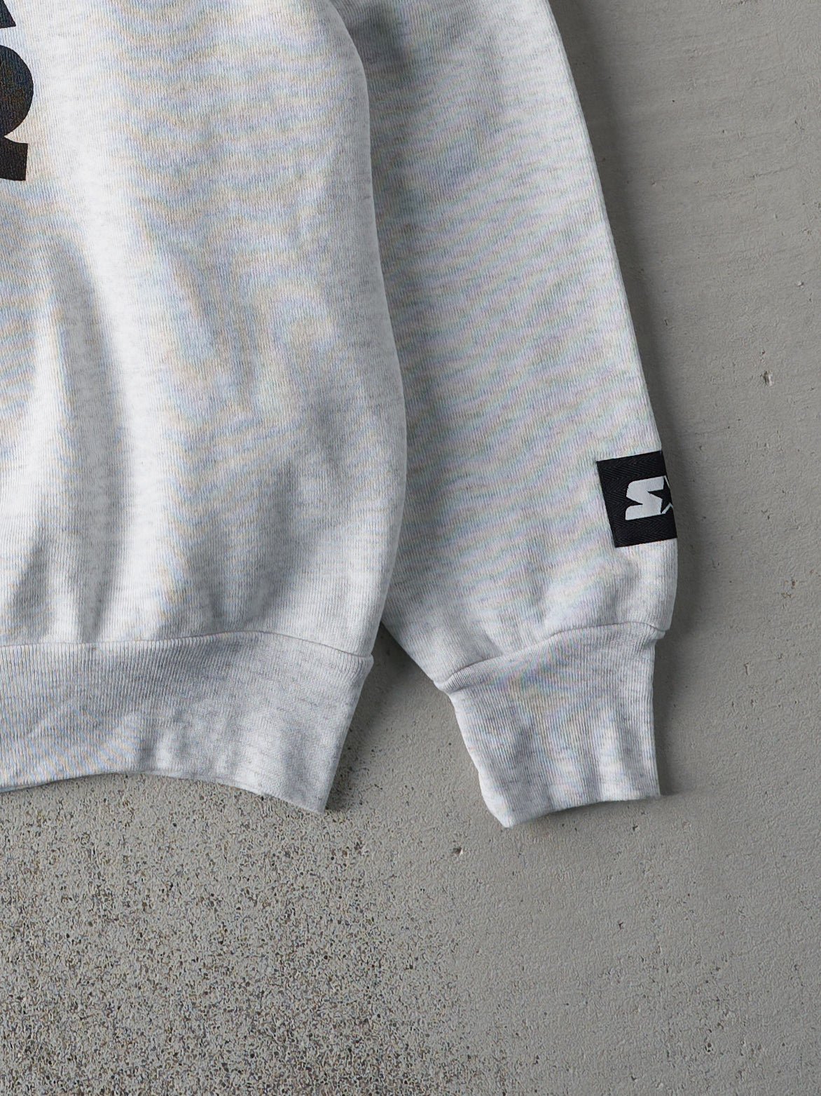 Vintage 90s Heather Grey Starter Deadstock Crewneck (L)
