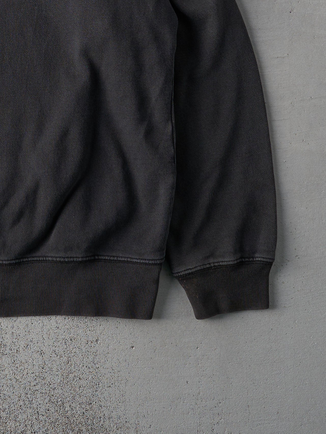 Vintage 90s RARE Faded Black Gap Blank Crewneck (L)