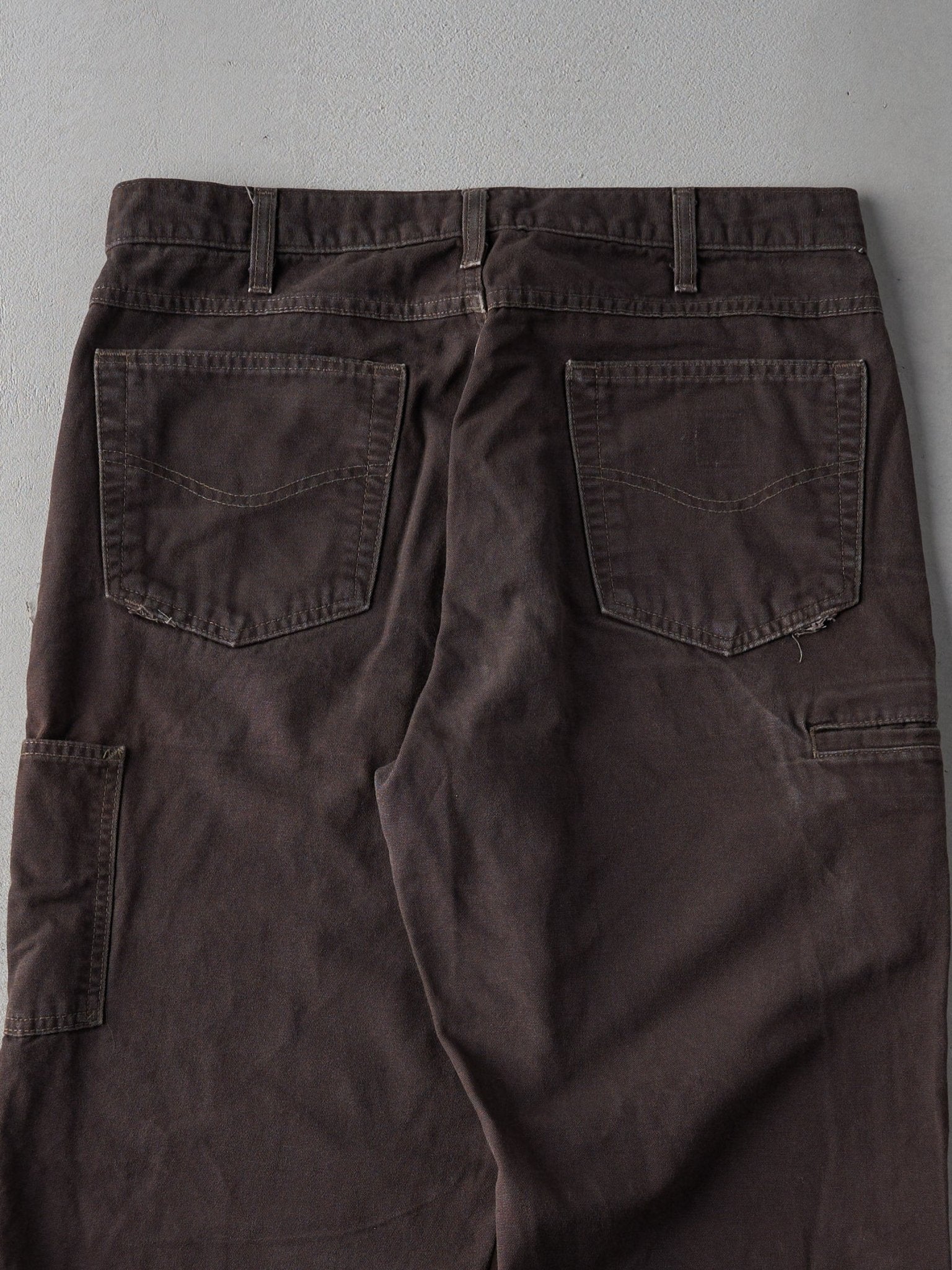 Vintage Y2K Chocolate Brown Carhartt Work Pants (34x31.5)