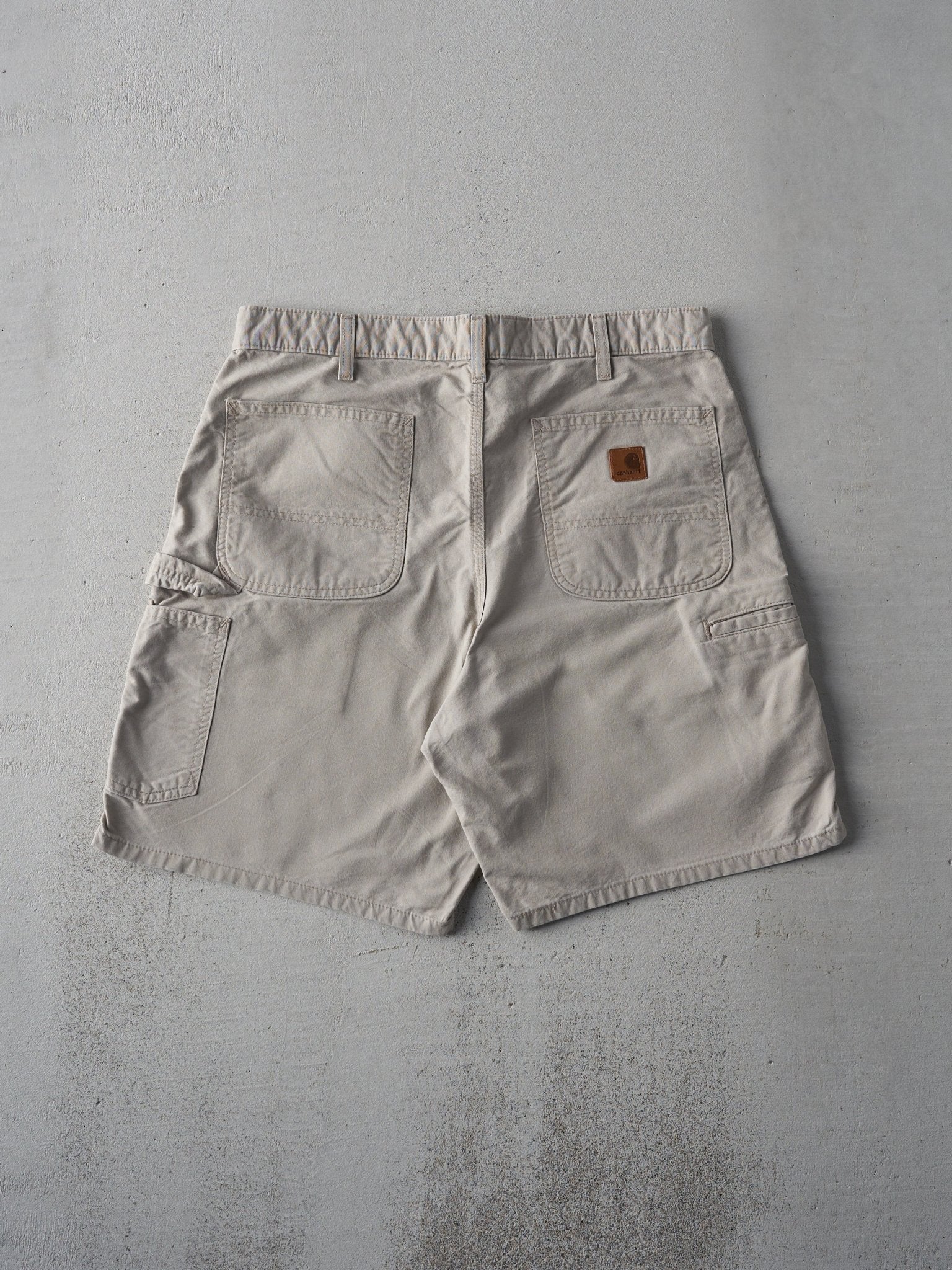 Vintage Y2K Beige Carhartt Carpenter Shorts (34x8)
