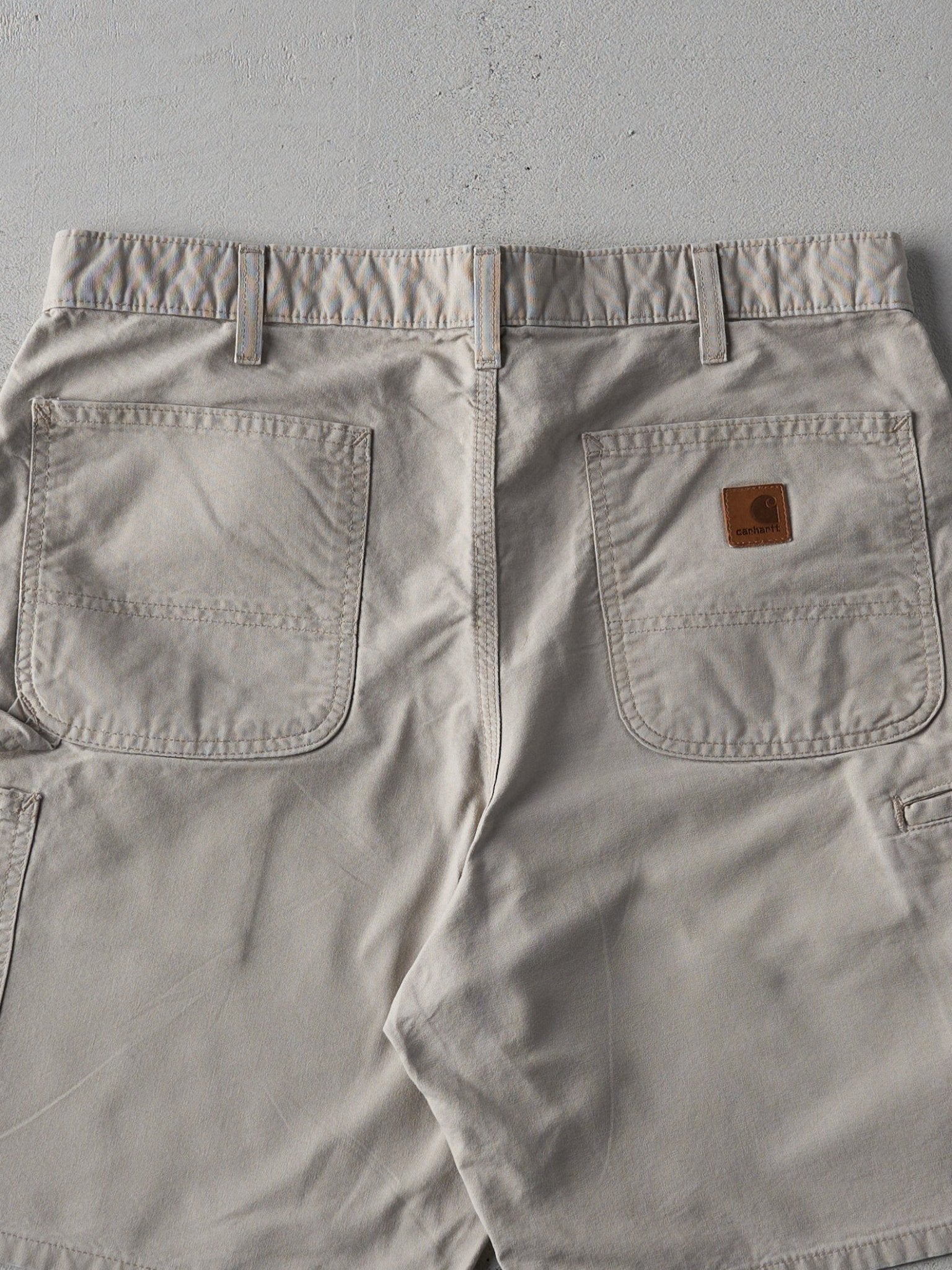 Vintage Y2K Beige Carhartt Carpenter Shorts (34x8)
