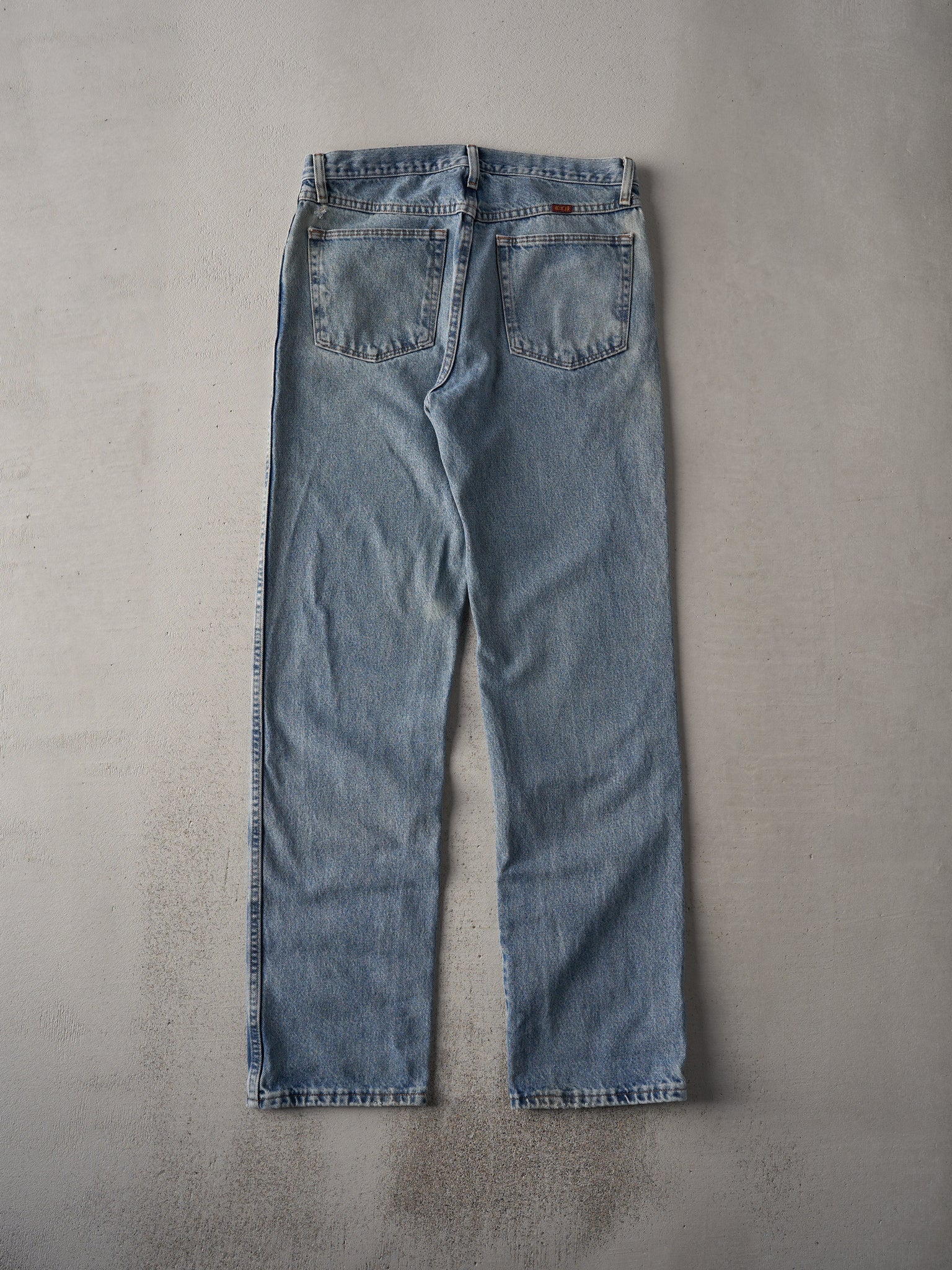 Vintage 90s Light Wash Rustler Jeans (32x34)