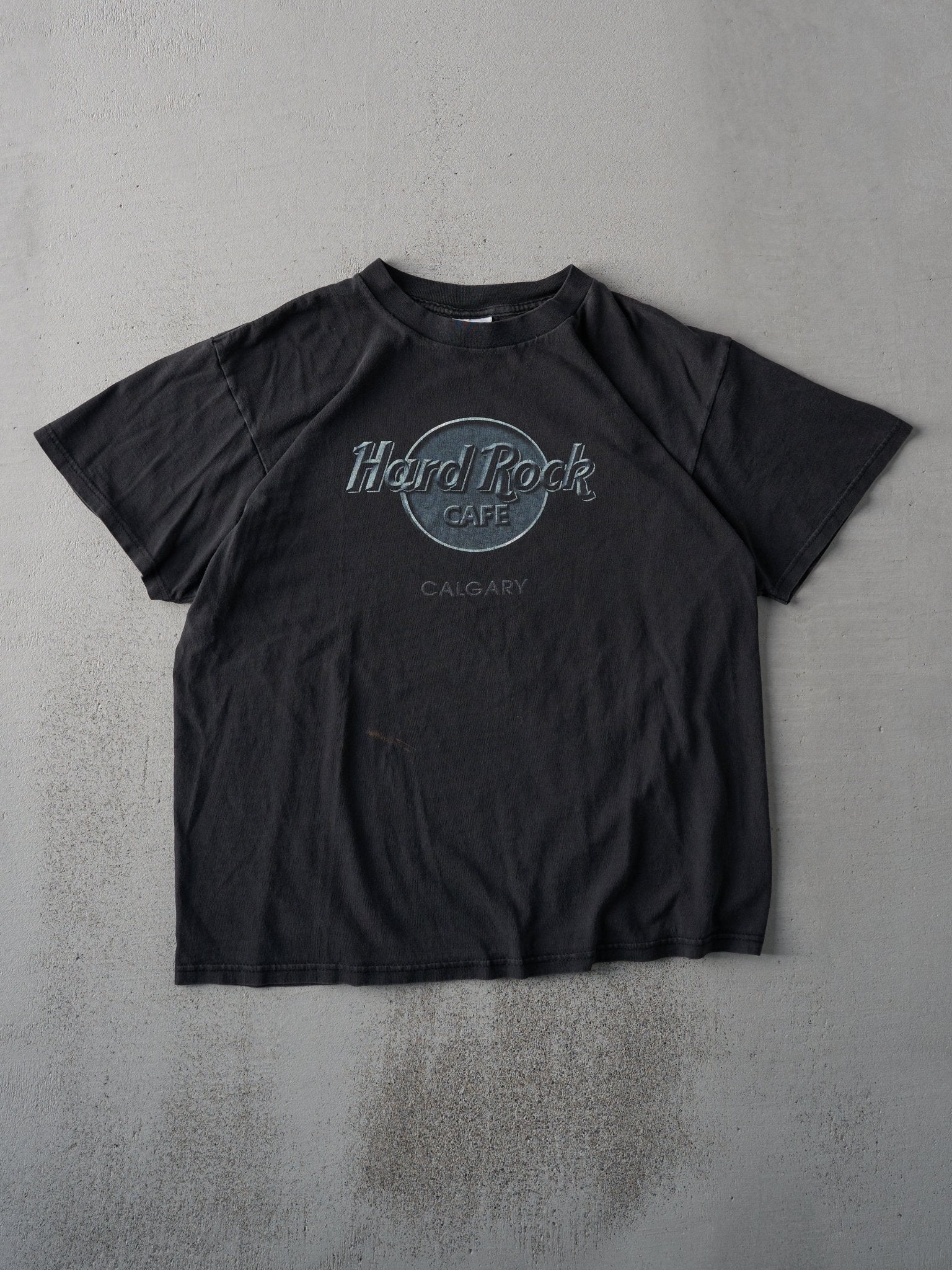 Vintage Y2K Black Hard Rock Cafe Calgary Tee (M)