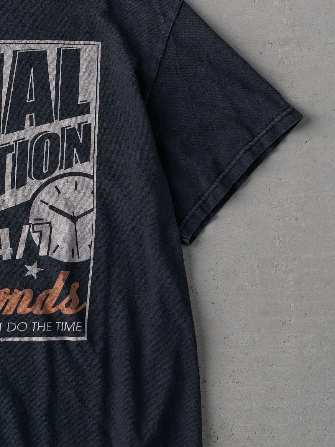 Vintage Y2K Black Social Distortion Band Tee (S/M)