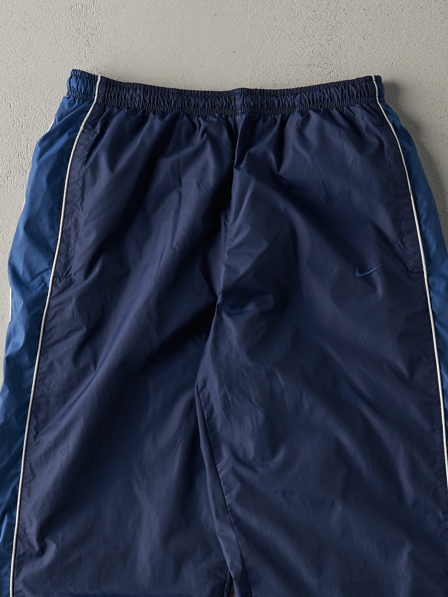 Vintage Y2K Navy Blue Nike Track Pants (29x31)