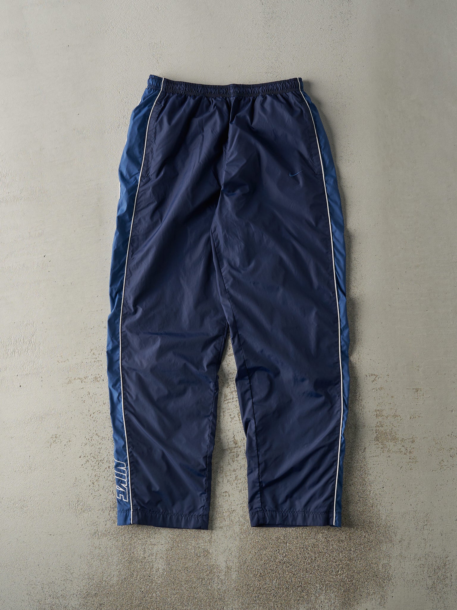 Vintage Y2K Navy Blue Nike Track Pants (29x31)