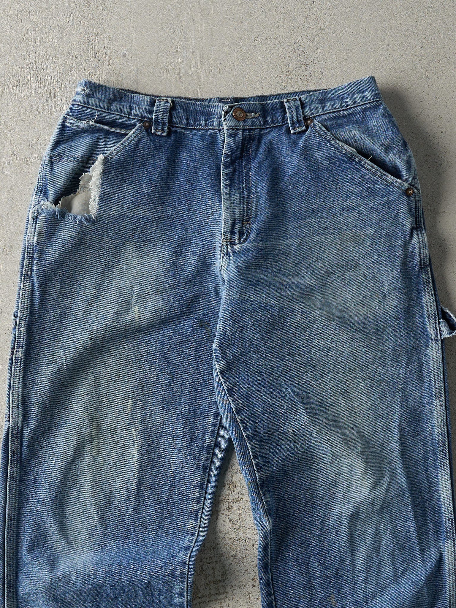 Vintage Y2K Mid Wash Riders Carpenter Jeans (31x30)