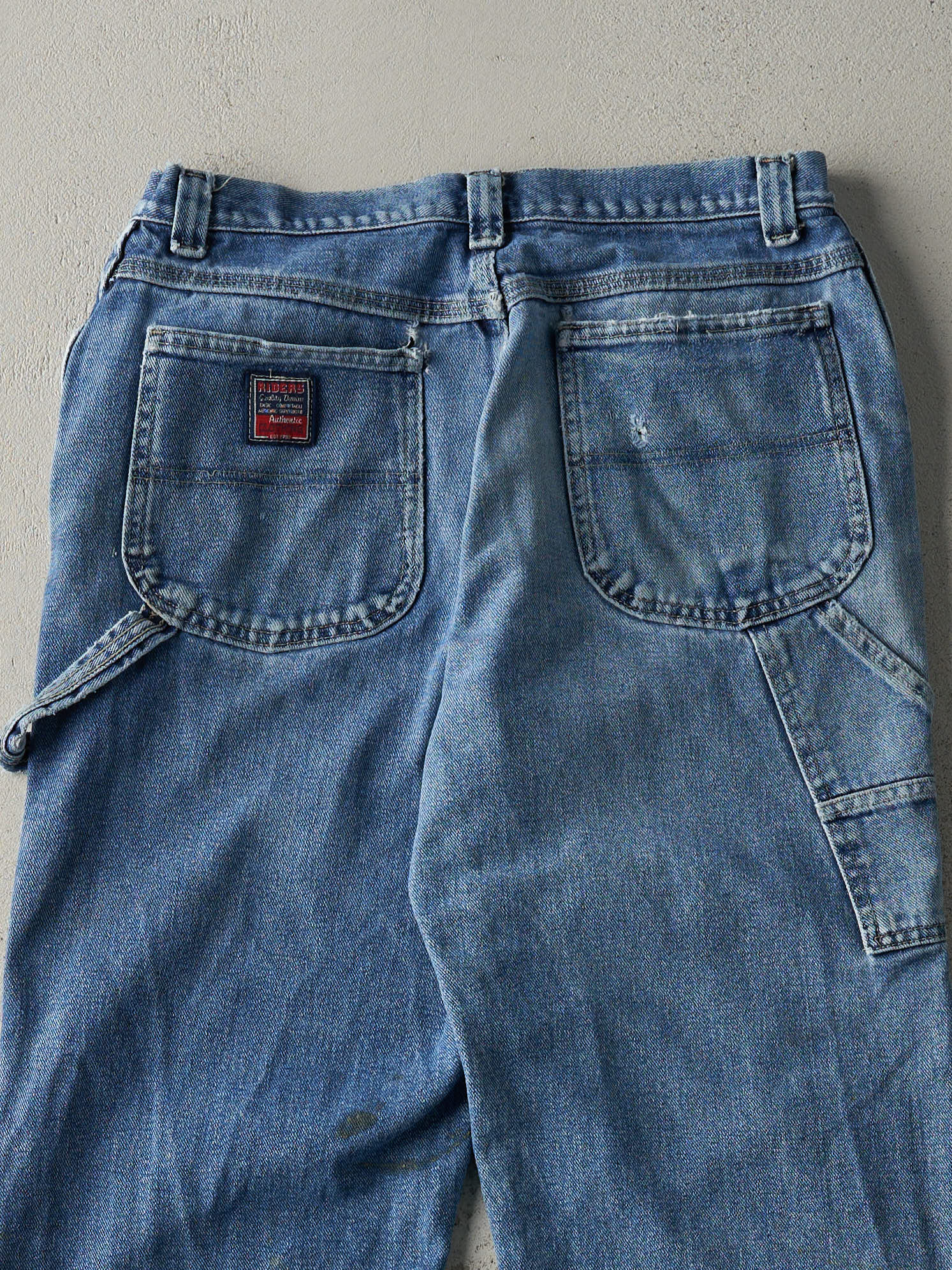 Vintage Y2K Mid Wash Riders Carpenter Jeans (31x30)