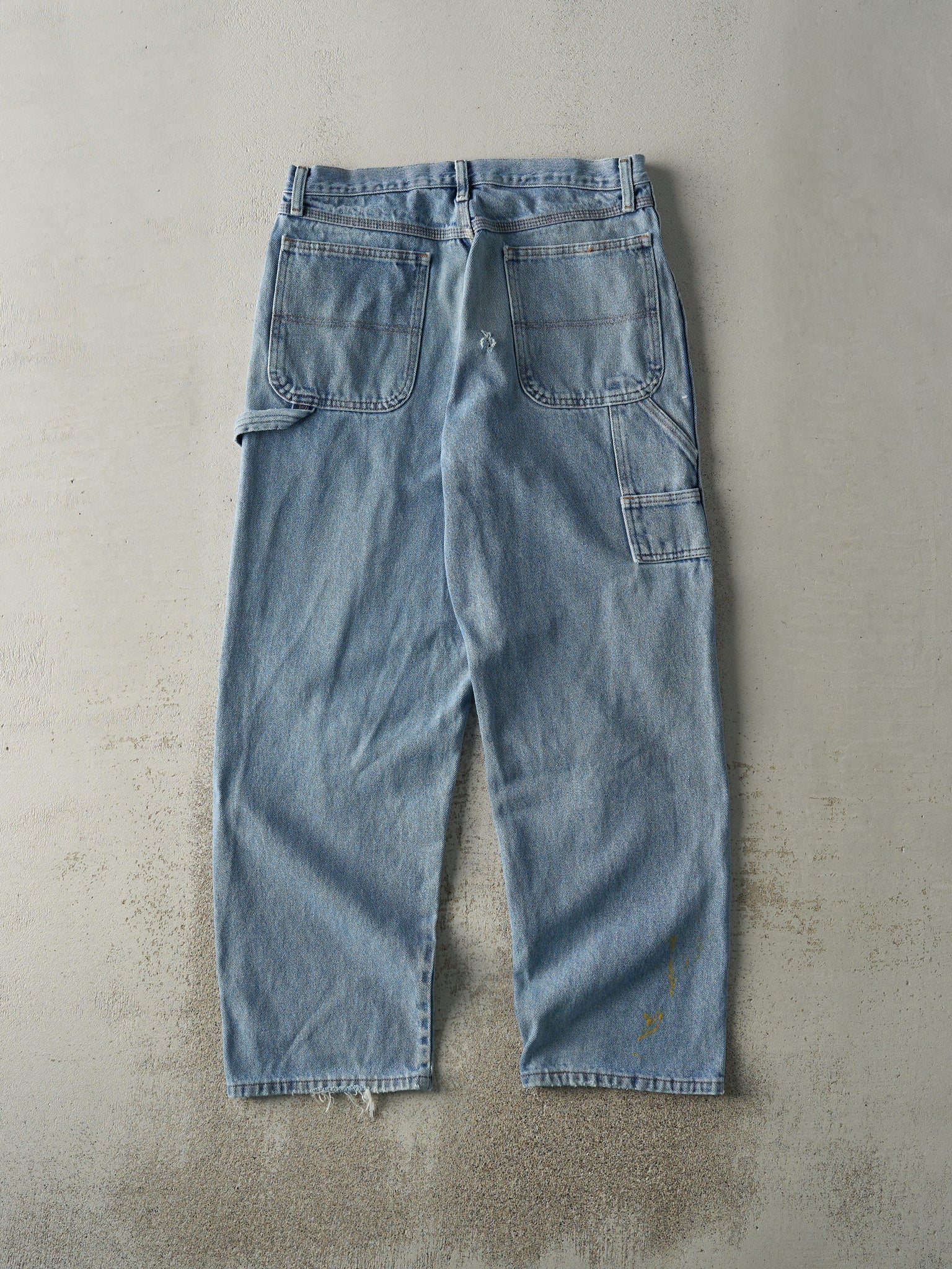 Vintage Y2K Light Wash Rustler Carpenter Jeans (32x31)