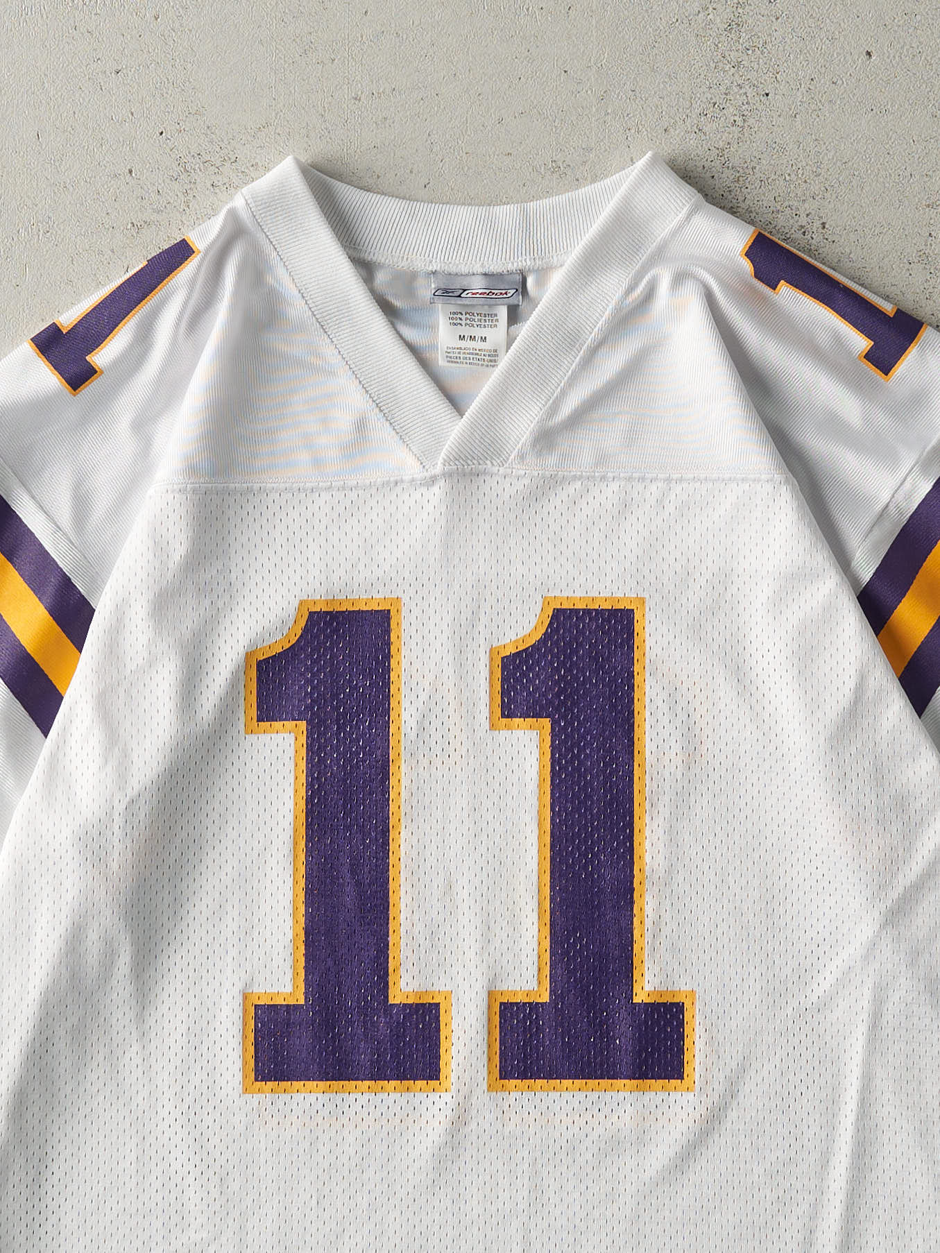 Vintage Y2K White Minnesota Vikings Dante Culpepper #11 Jersey (M)