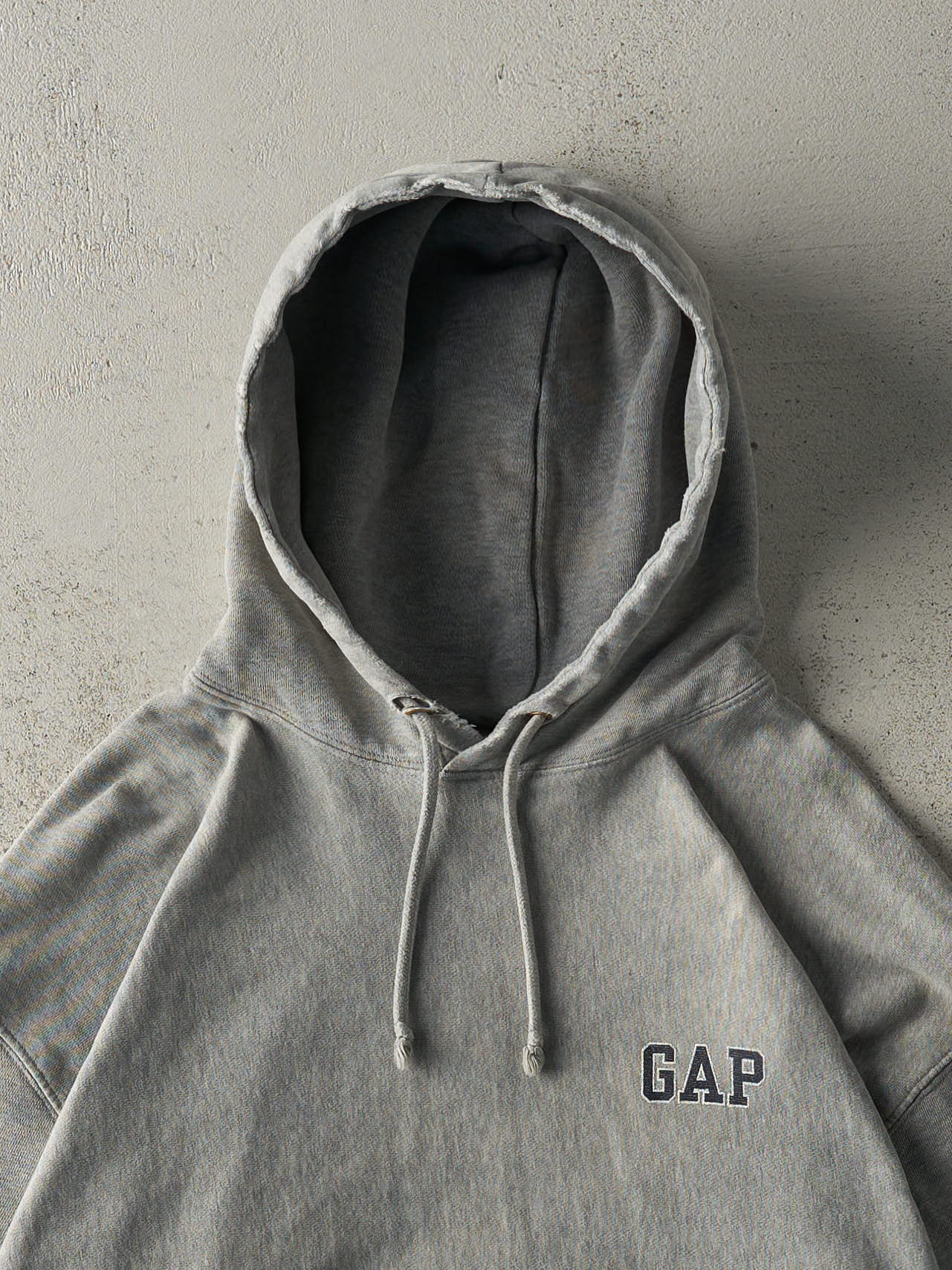 Vintage Y2K Grey Gap Hoodie (L)