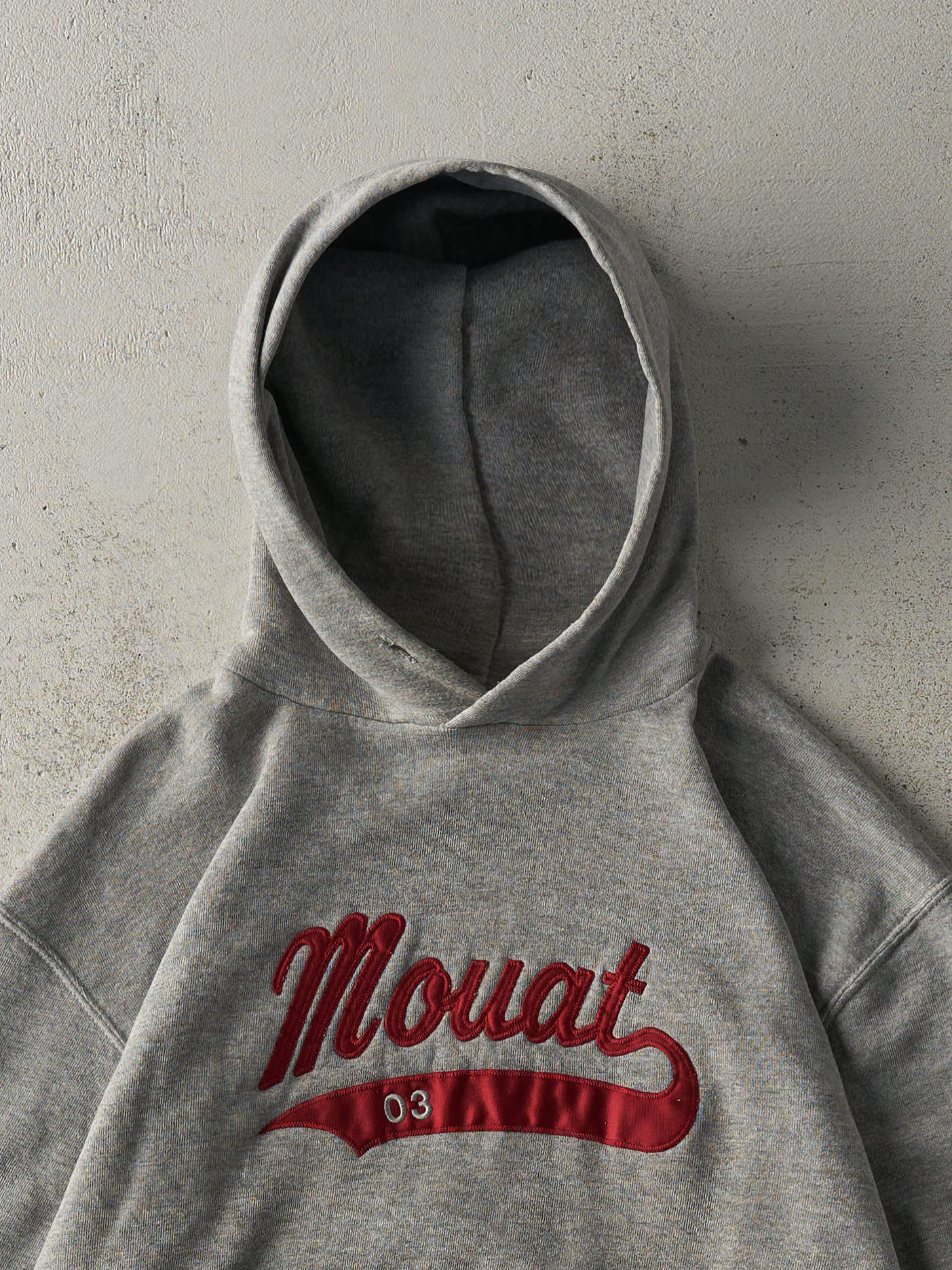 Vintage 03' Grey Mouat Hoodie (M)