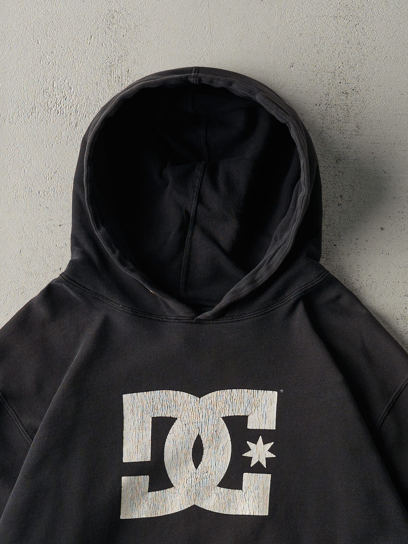 Vintage Y2K Black DC Shoe Co Hoodie (L)