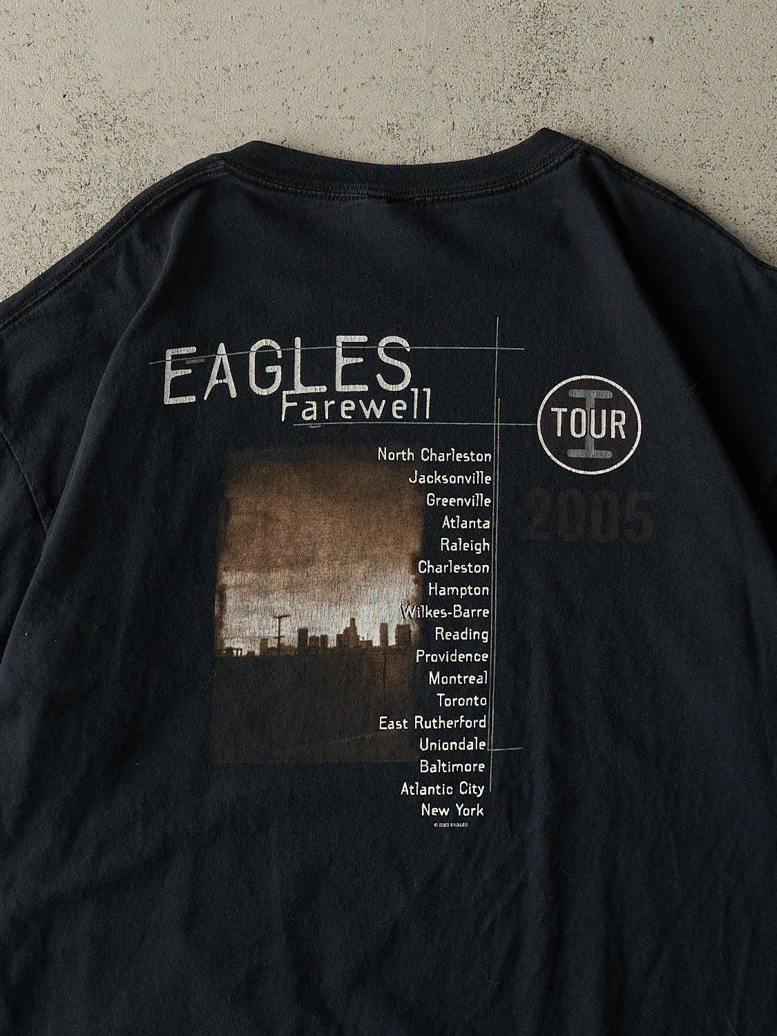 Vintage 05' Black Eagles Farewell Tour Tee (XL/XXL)