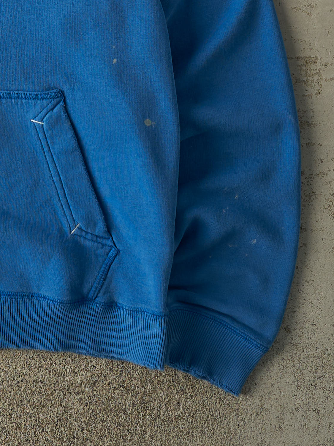 Vintage Y2K Blue Nike Chenille Embroidered Logo Hoodie (L)