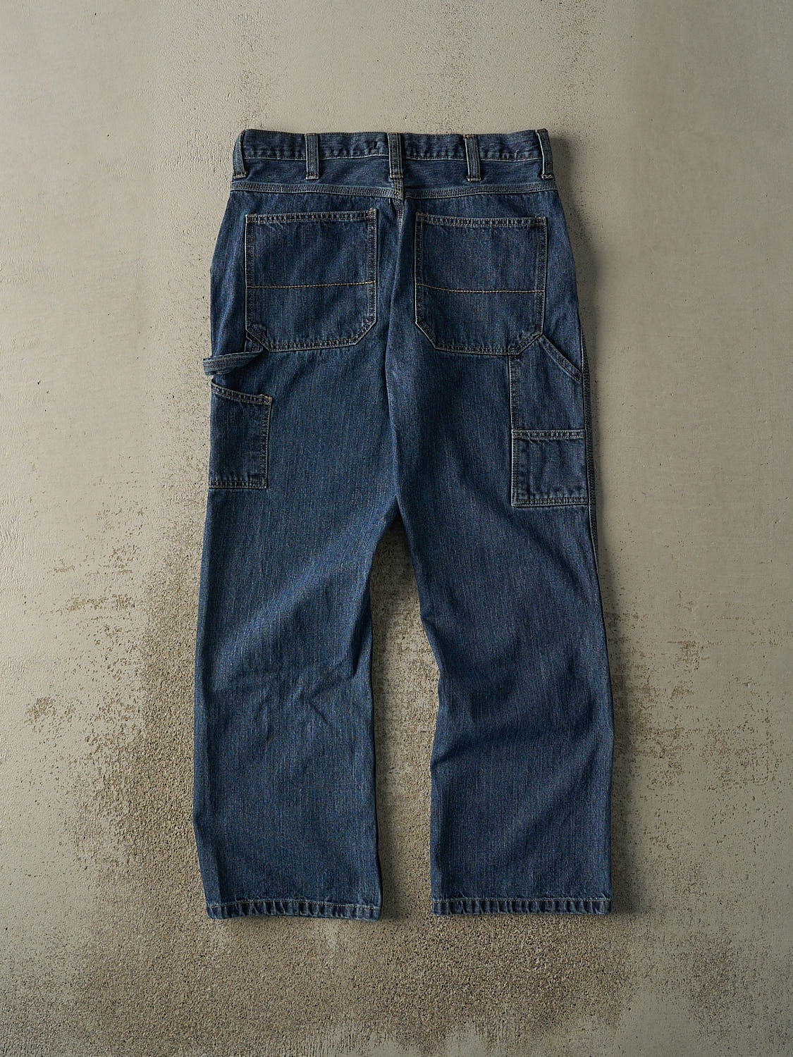 Vintage Y2K Dark Wash Carpenter Jeans (33x30)